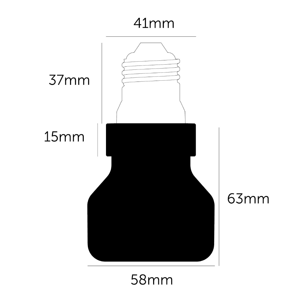 Buster + Punch Punch Bulb Puck E27 2700k - Dimmable