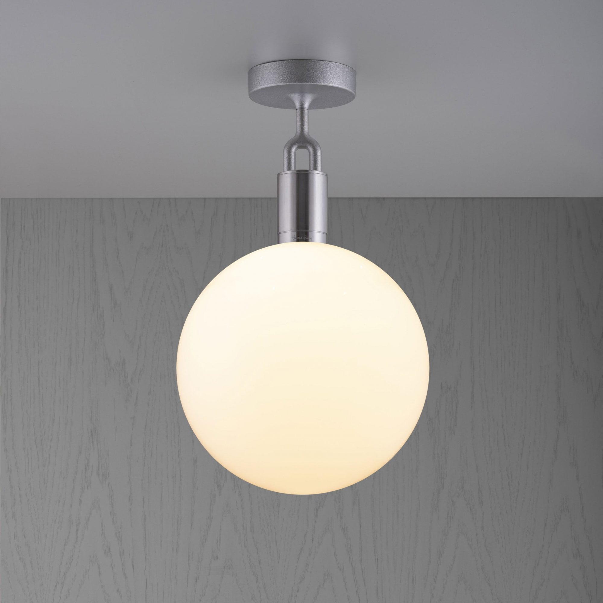 Buster + Punch Forked Ceiling Opal Globe - Large