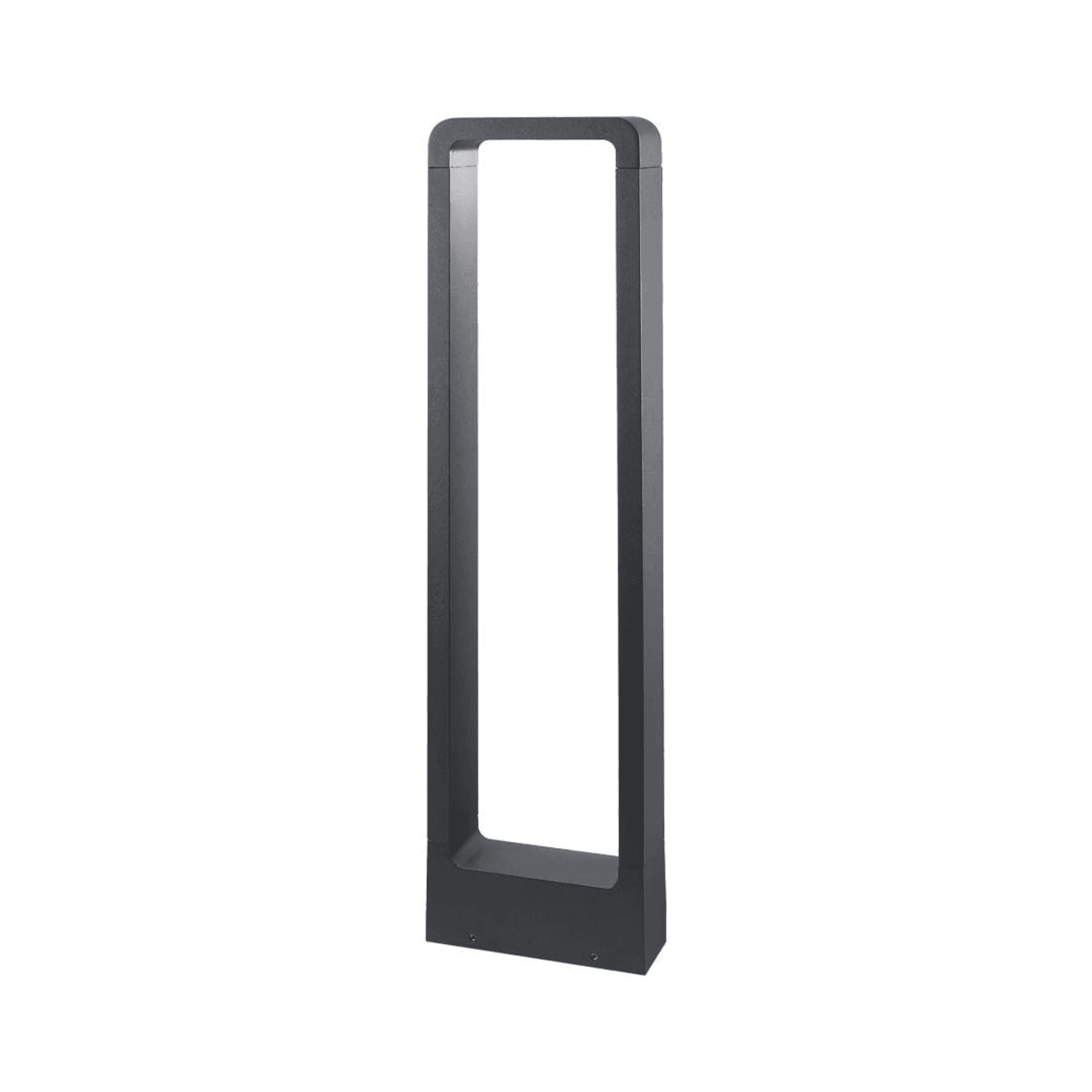 Collingwood LUXI 54 Rectangular Terminal Bollard -  Anthracite Grey