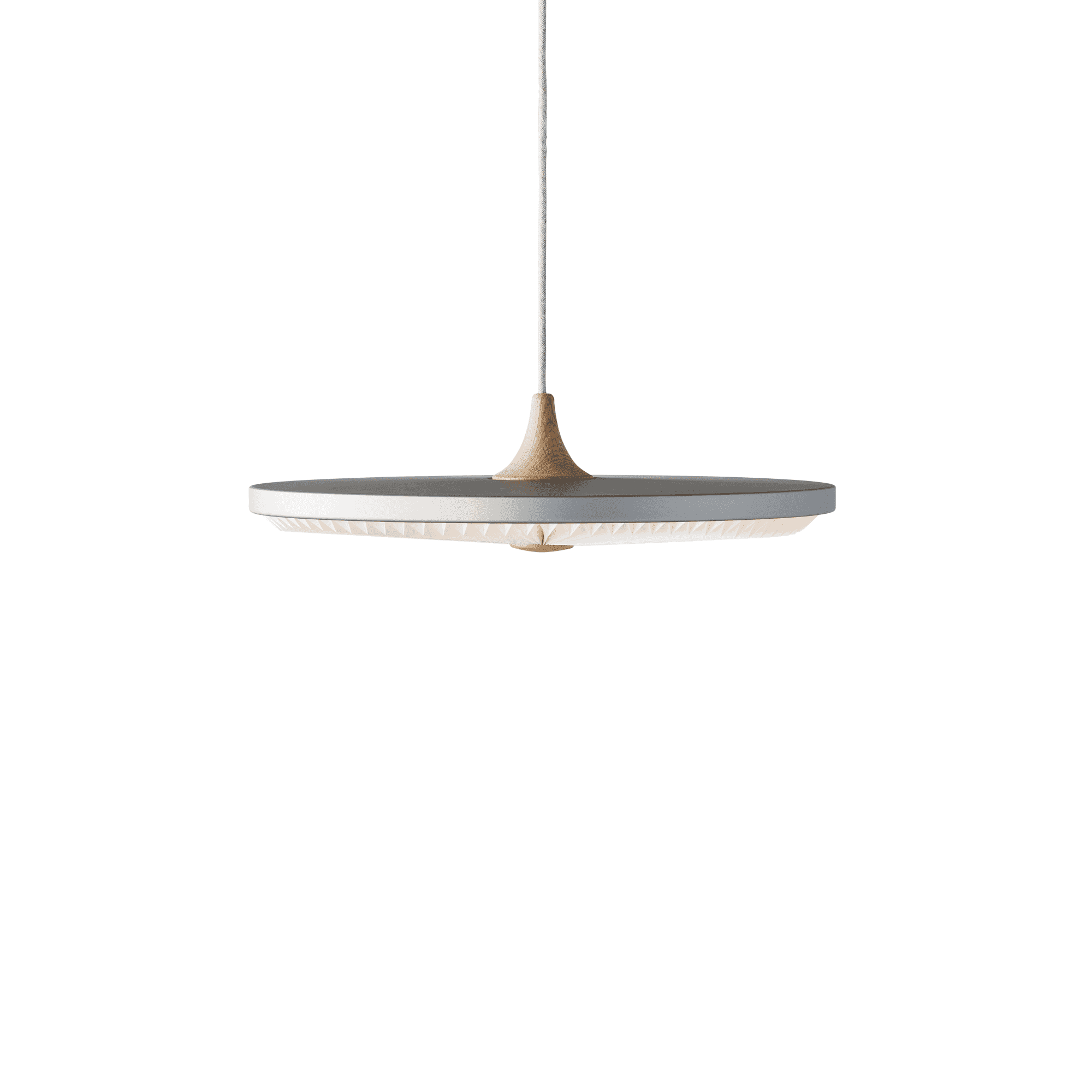 Le Klint Soleil Pendant - Silver Cloud