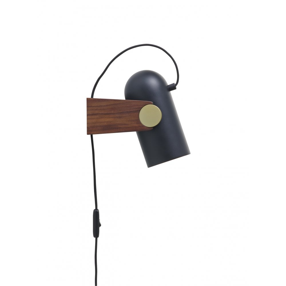 Le Klint Carronade Table & Wall Lamp - Black & Brass
