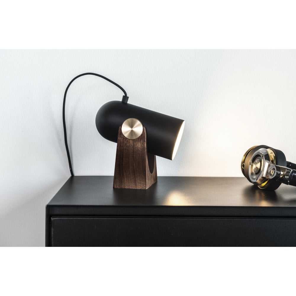 Le Klint Carronade Table & Wall Lamp - Black & Brass