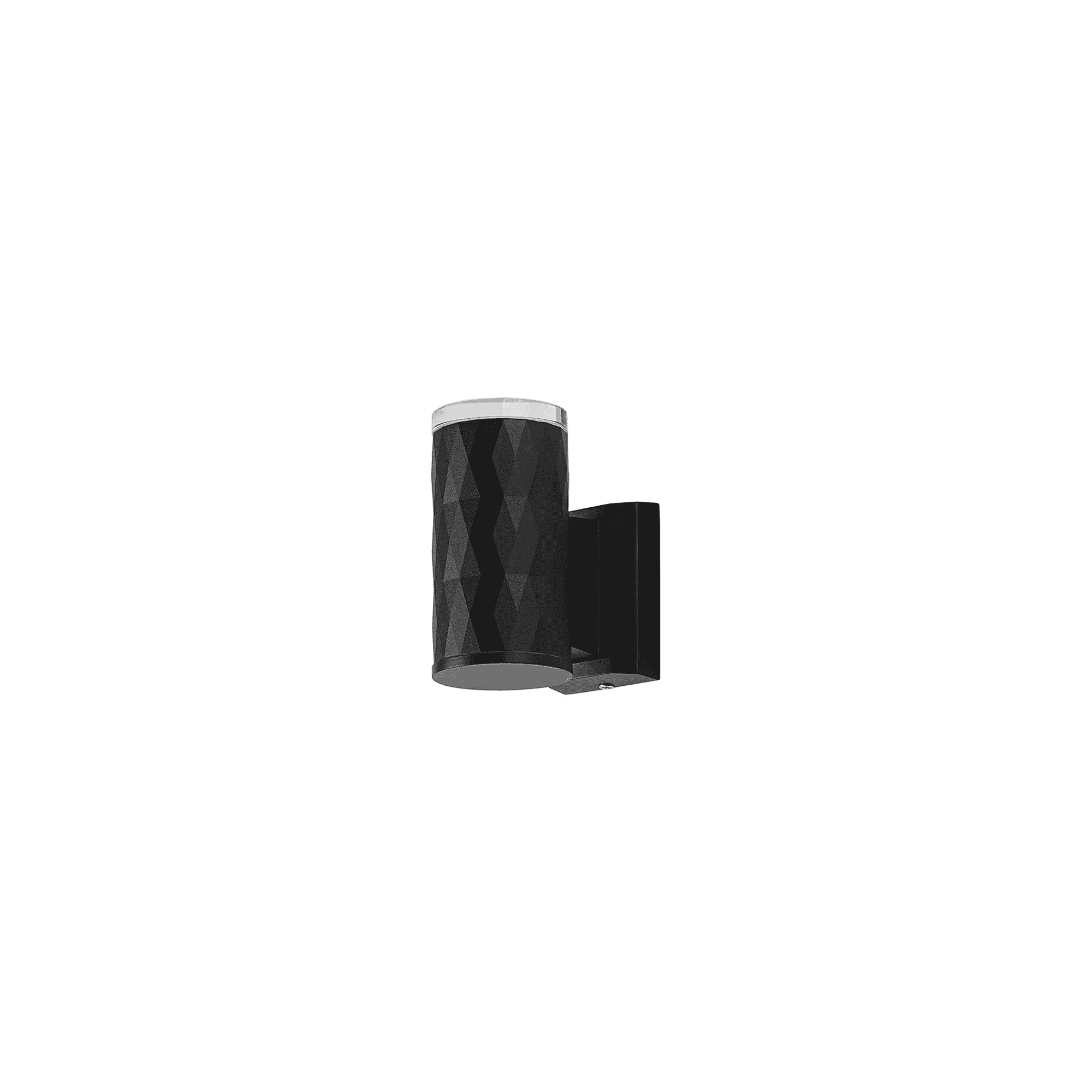 Fabula Totnes Diamond Pattern IP54 Wall Lamp