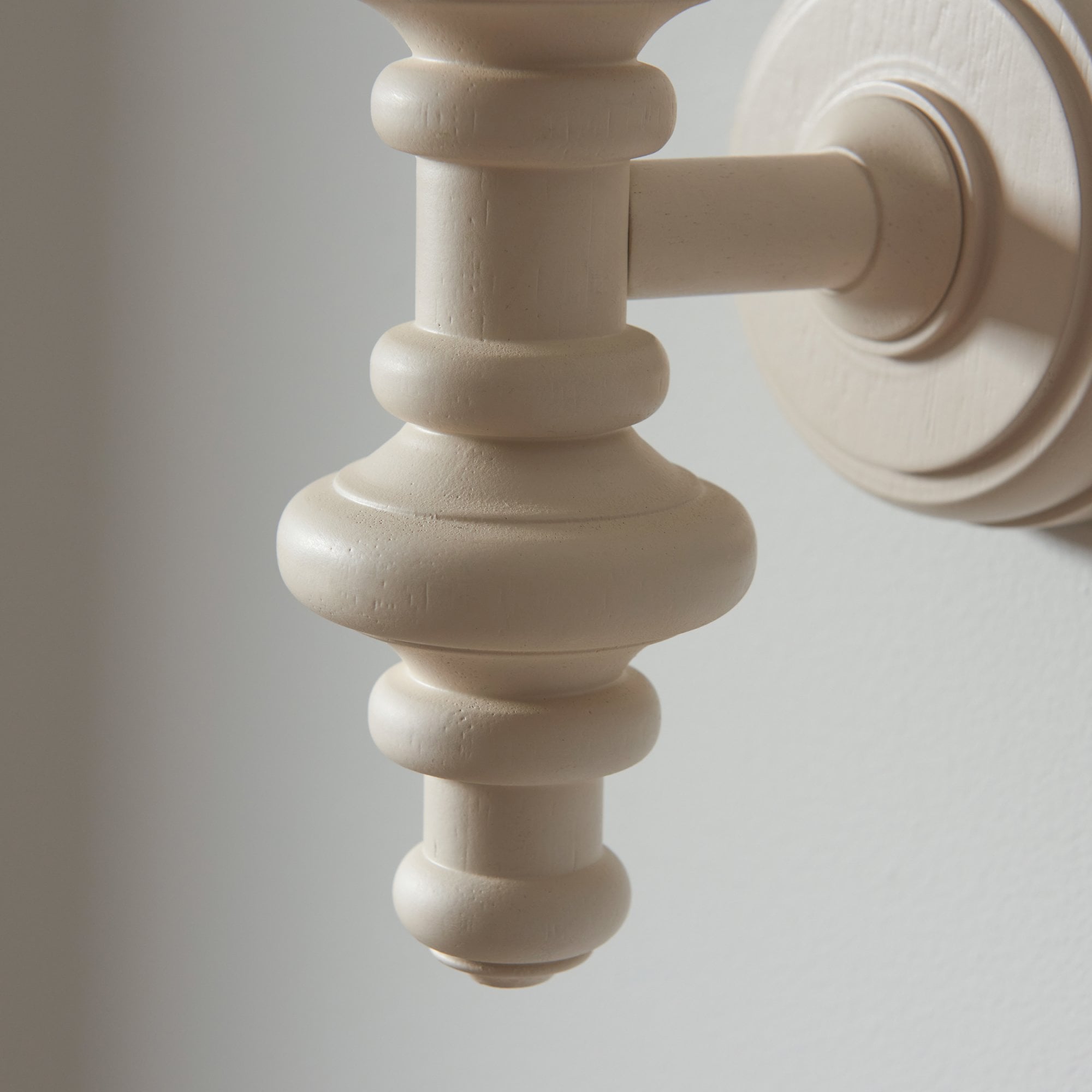 Endon Carnaby Satin Almond White Wall Light & Ripple 20cm Coral Pink Shade