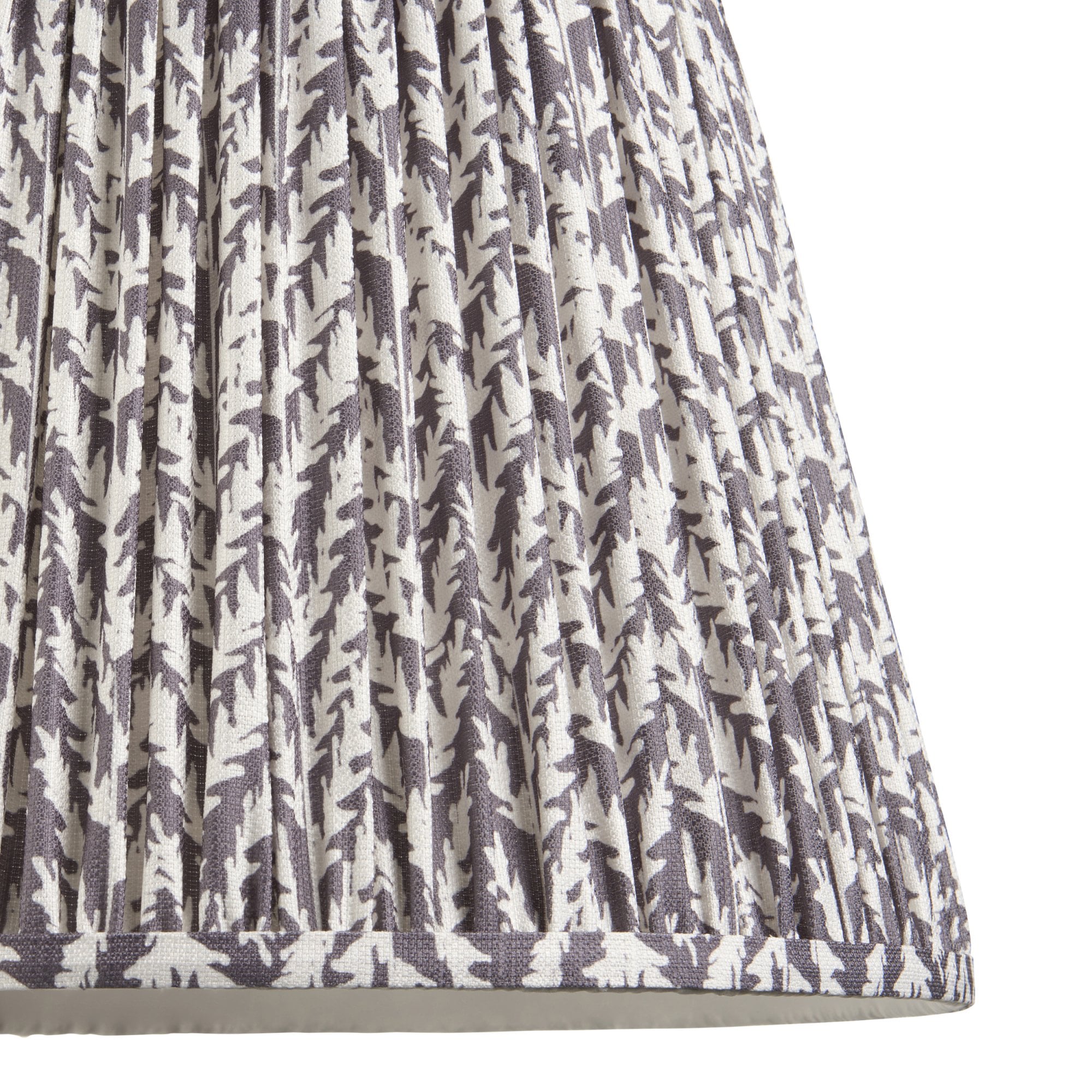 Endon Higgledy Gloss Pink Clay Floor Lamp & Leaf 40cm Pearl Grey Shade