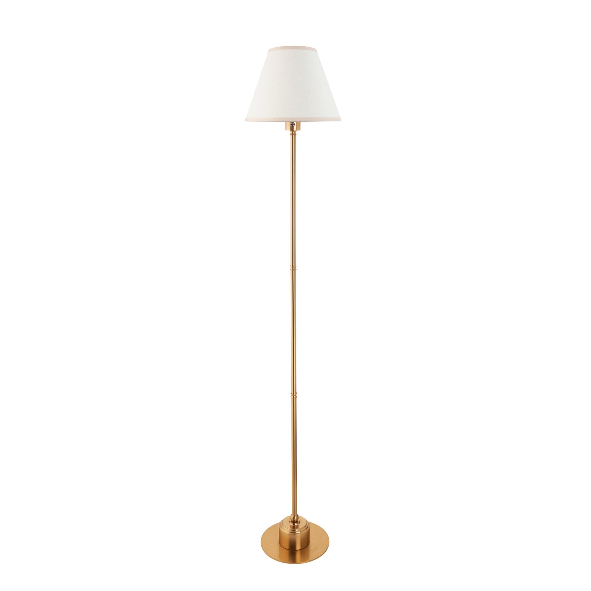 Endon Burley Rechargeable Table Lamp & Ivy 25cm Vintage White Shade