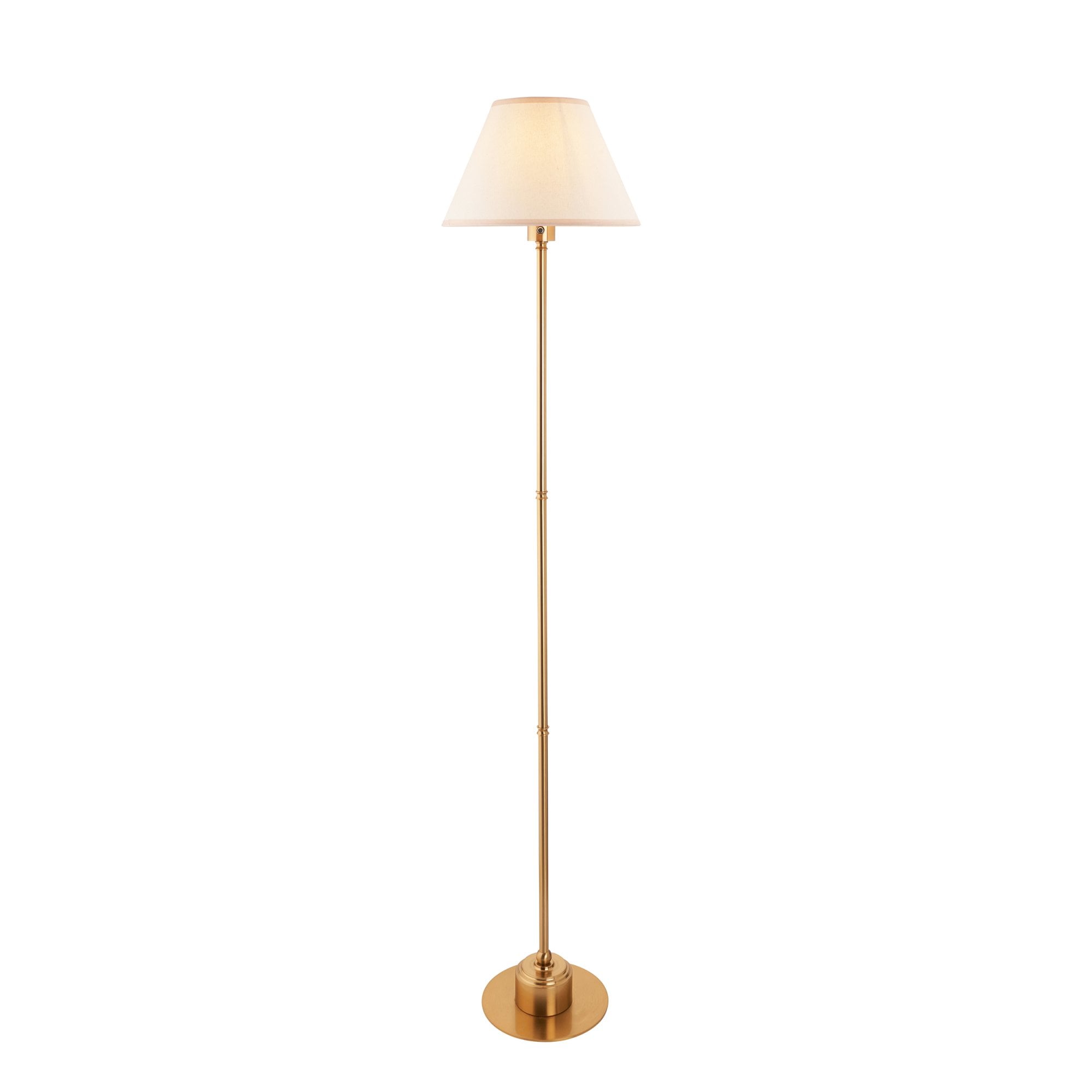 Endon Burley Rechargeable Table Lamp & Ivy 30cm Vintage White Shade