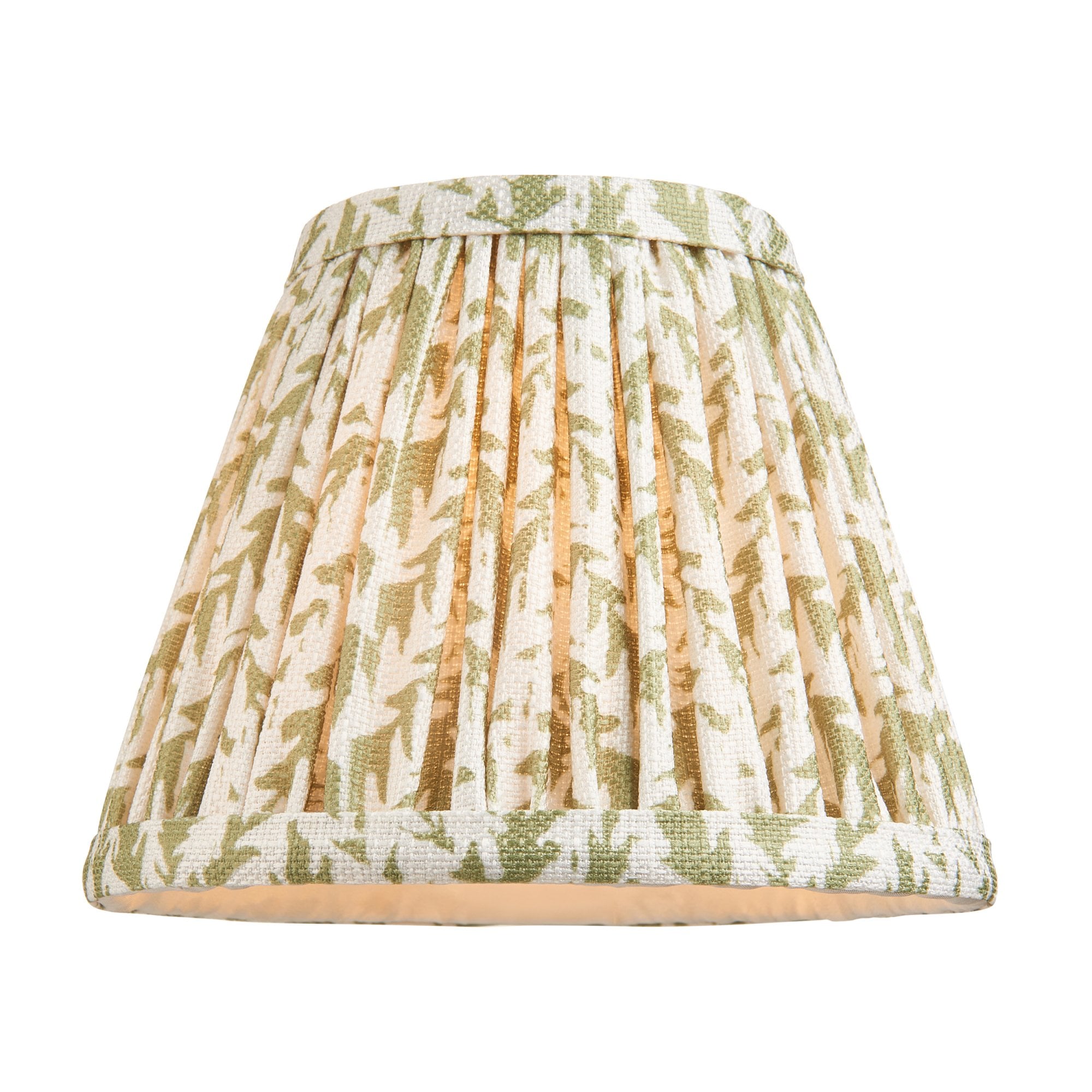 Endon Burley Rechargeable Table Lamp & Leaf 16cm Herb Garden Green Shade