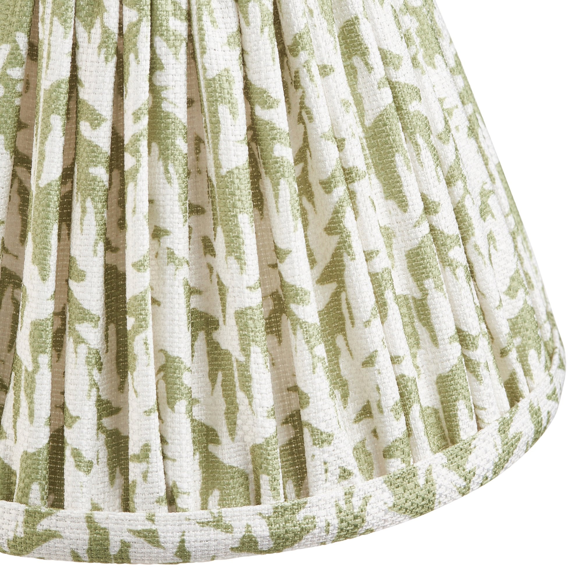 Endon Bibury Satin Pink Clay Table Lamp & Leaf 16cm Herb Garden Green Shade