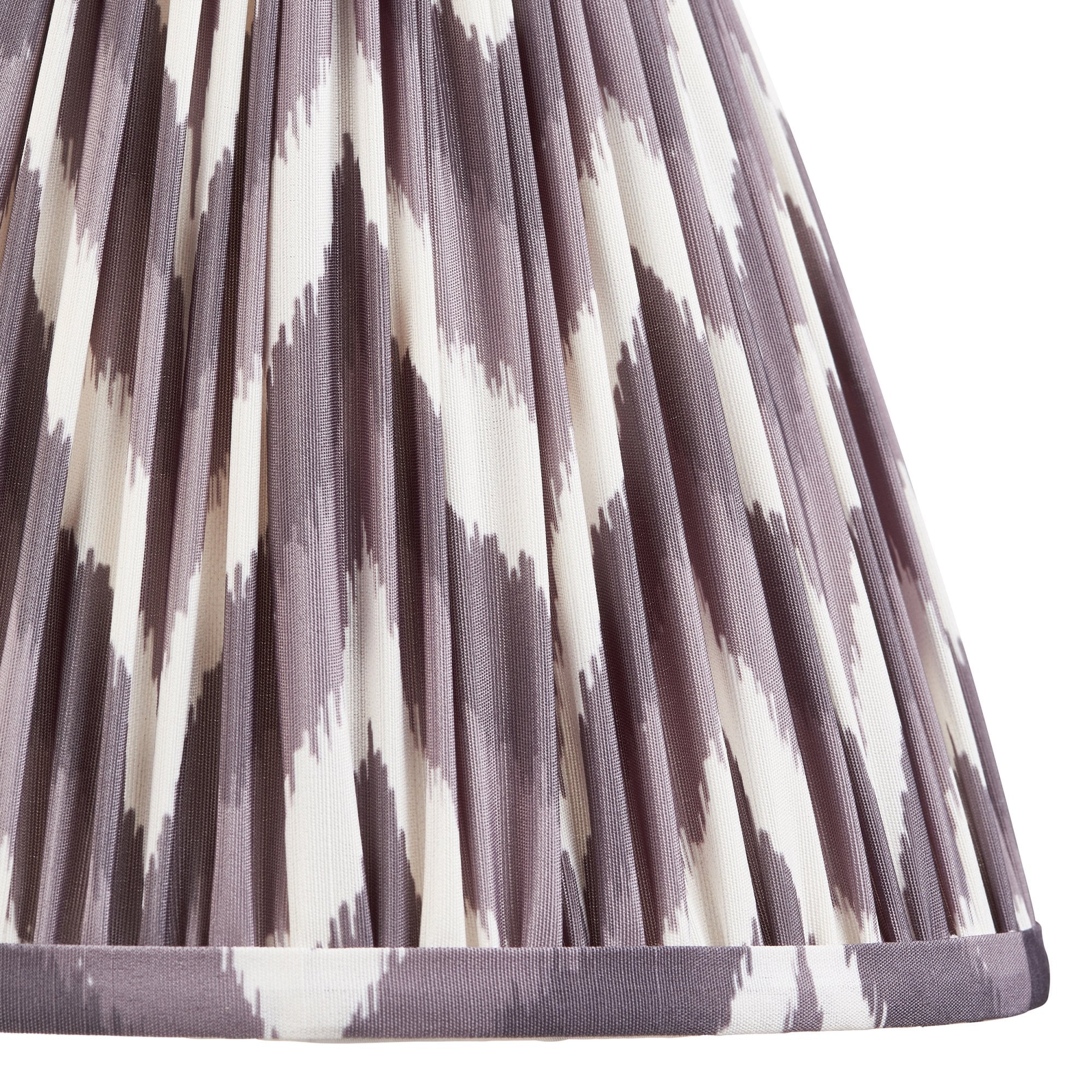 Endon Myrtle Gloss Cotswold Green Table Lamp & Zigzag 25cm Pearl Grey Shade