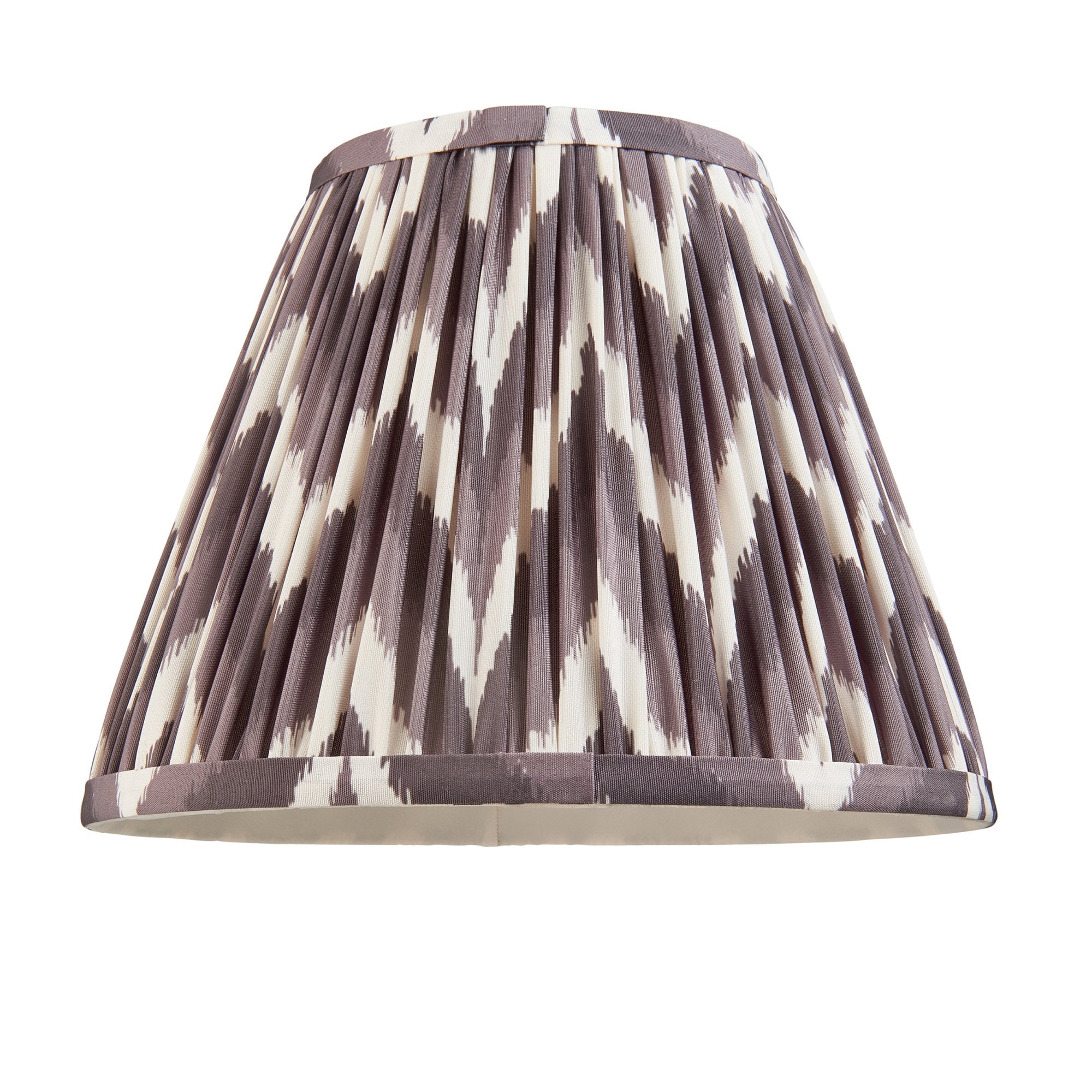 Endon Myrtle Gloss Cotswold Green Table Lamp & Zigzag 25cm Pearl Grey Shade
