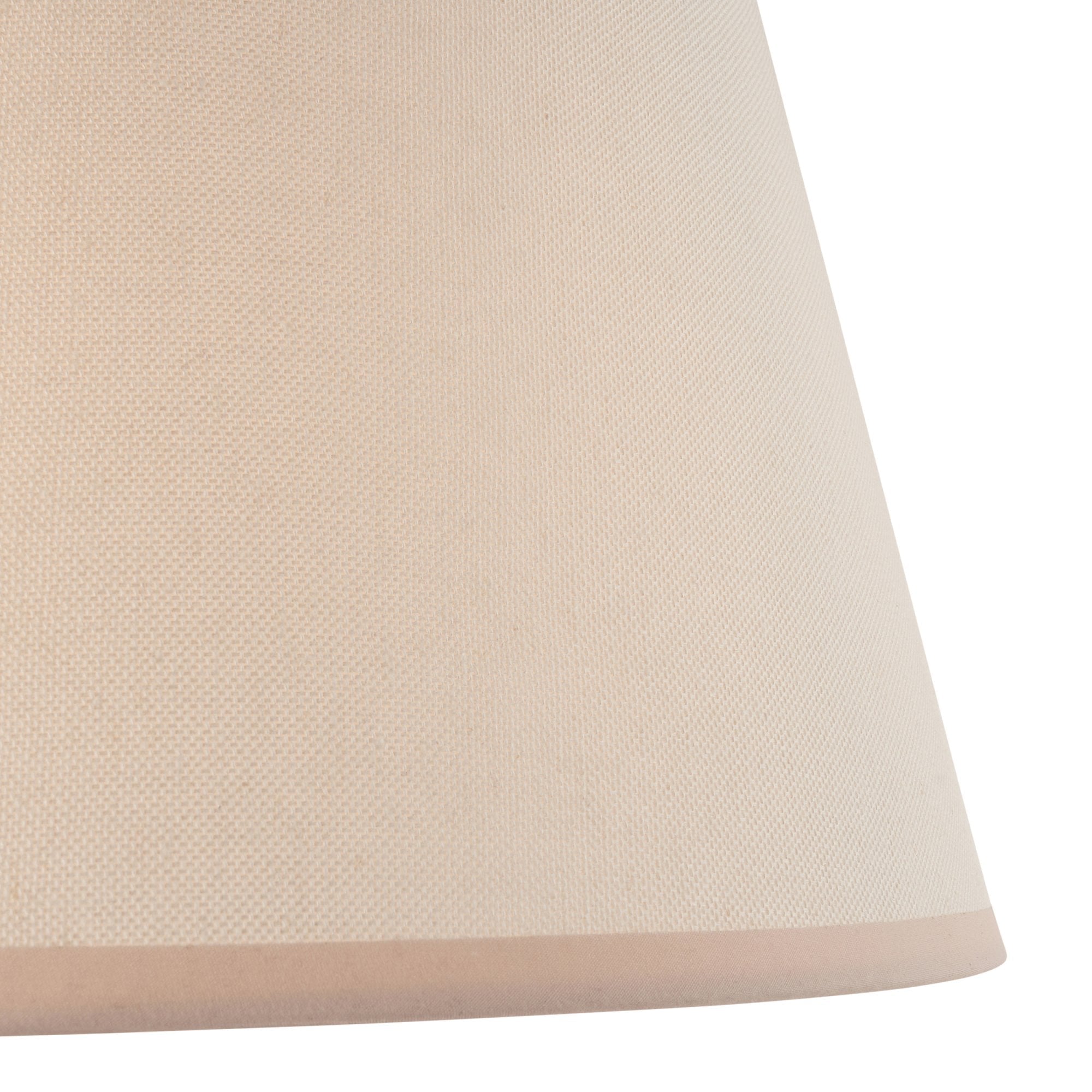 Endon Borello Table Lamp & Ivy 35cm Vintage White Shade