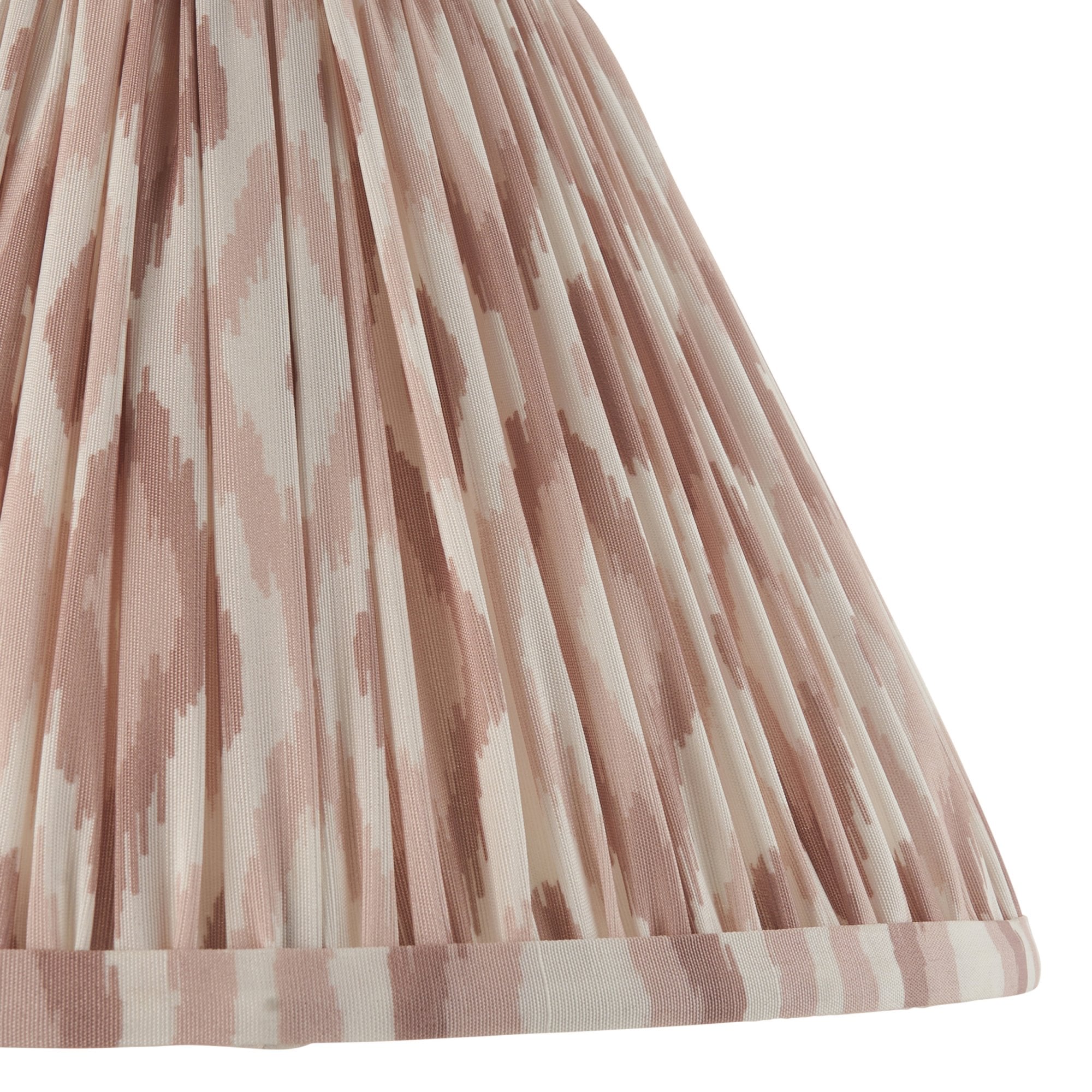 Endon Monroe Table Lamp & Ikat 30cm Neutral Shade