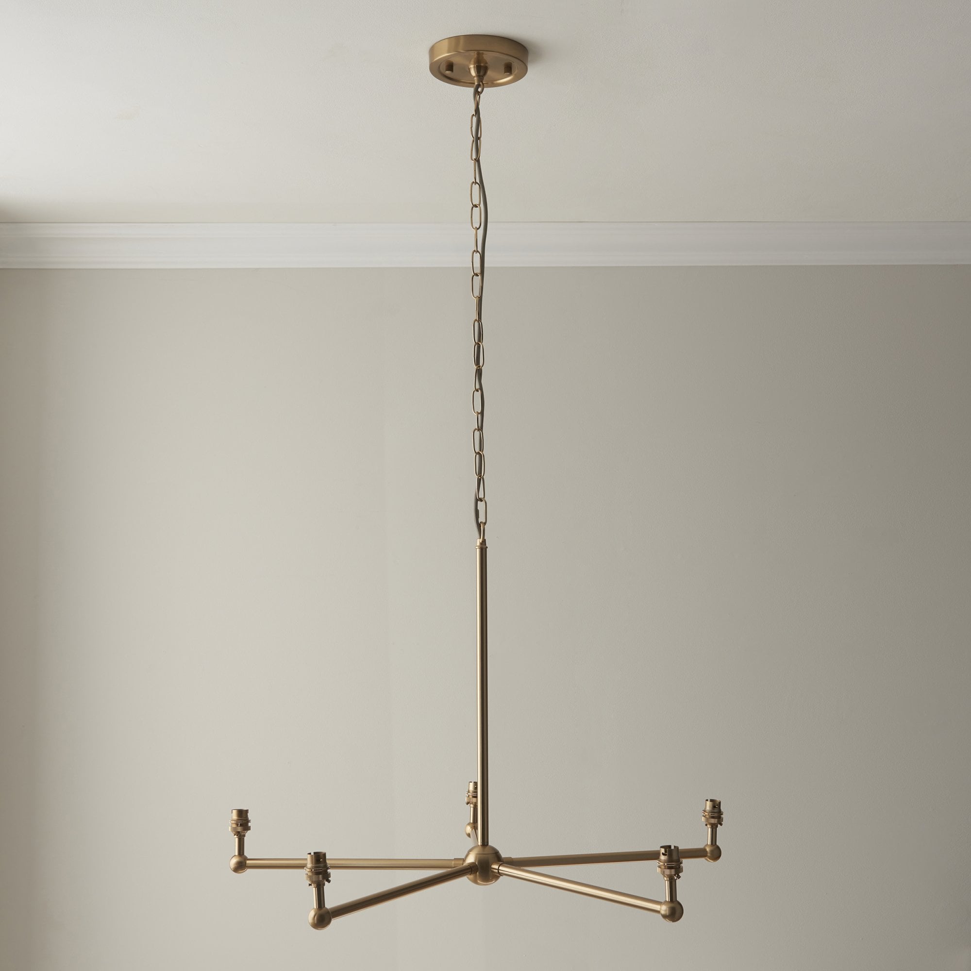 Endon Santiago Pendant & Ivy 16cm Vintage White Shade