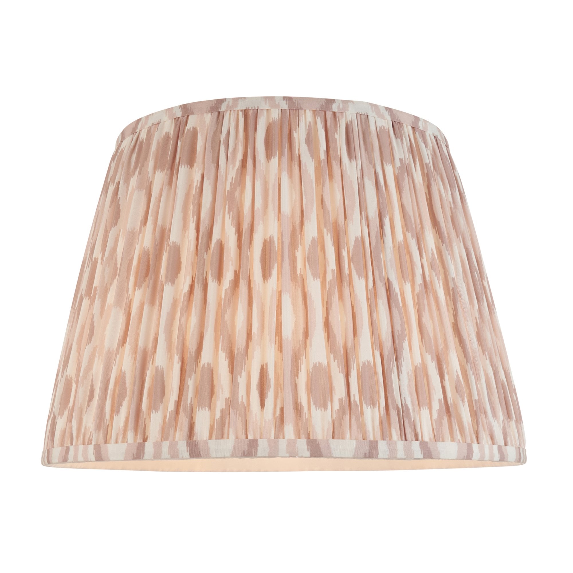 Endon Eltham Muted Green Braided Cable Pendant & Ikat 40cm Neutral Shade