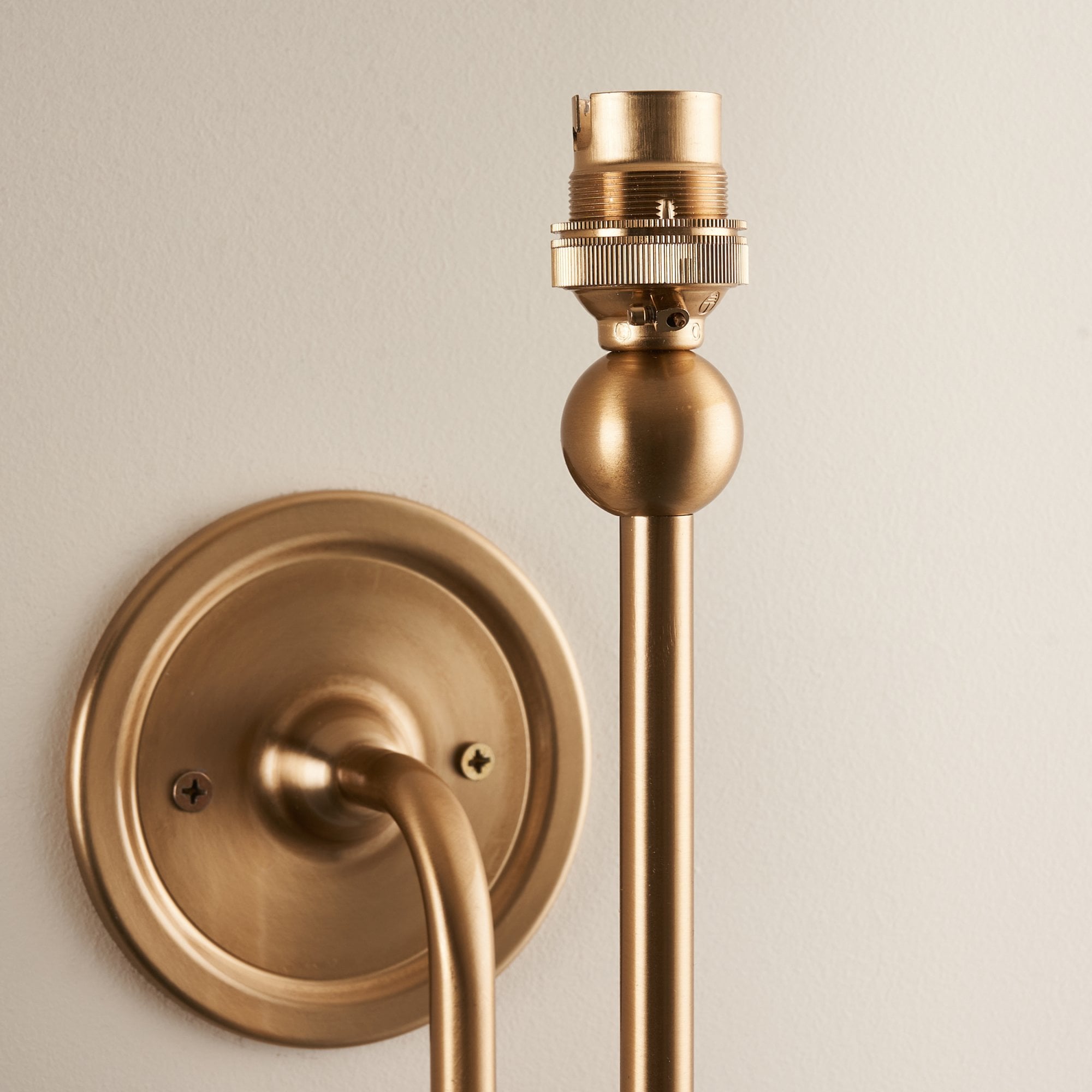 Endon Santiago Wall Light & Ripple 20cm Coral Pink Shade
