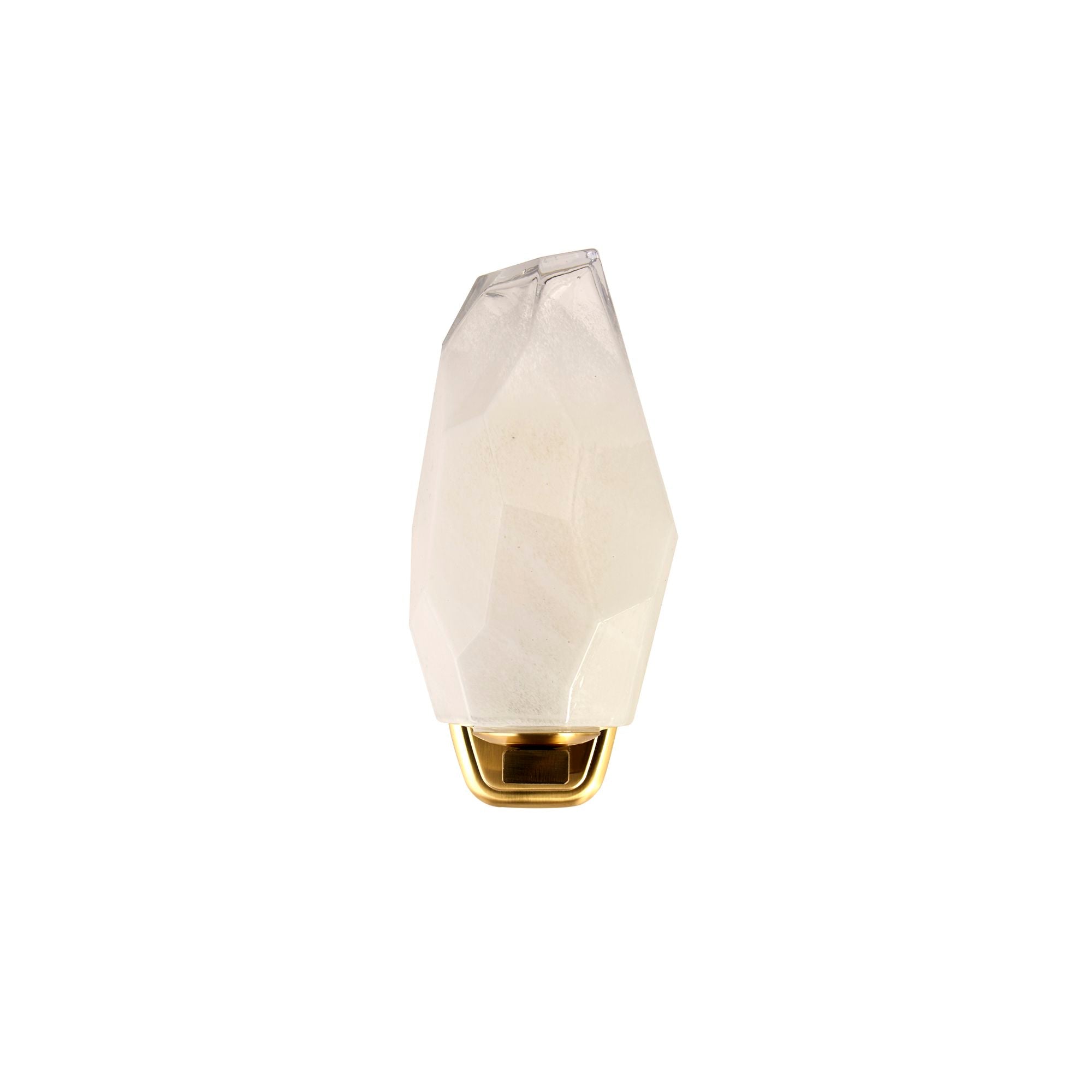 Searchlight Rocky 1 Light Wall Light - Satin Brass - view 2