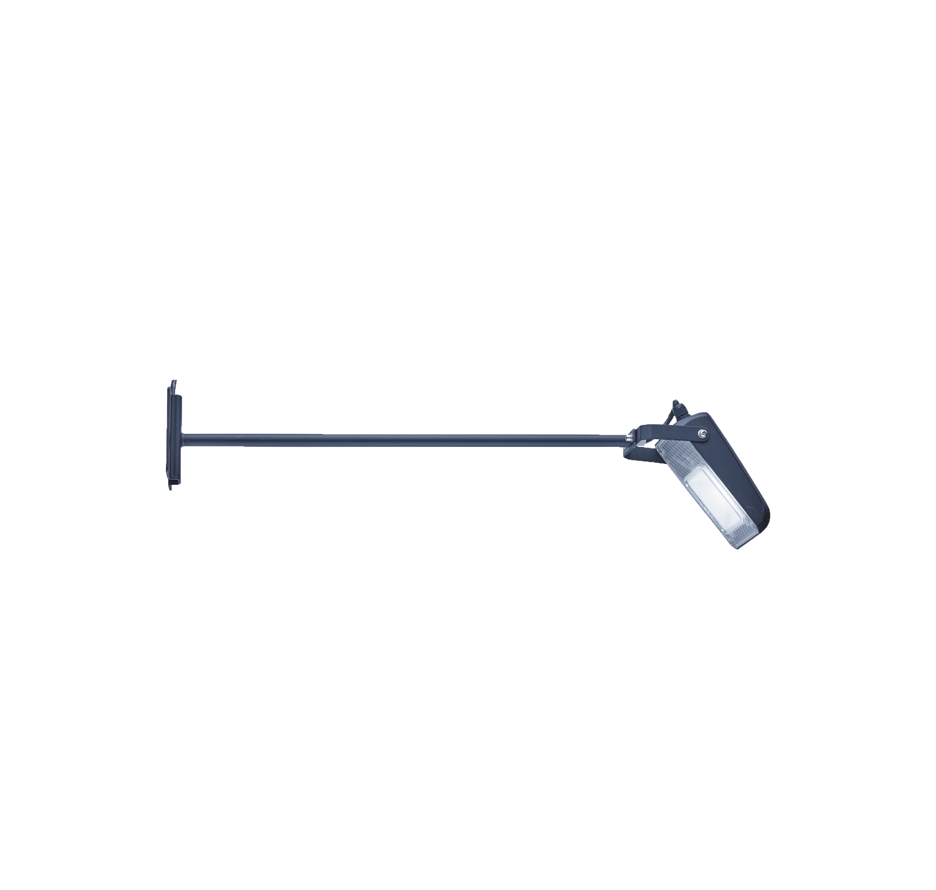 Searchlight Portland LED Outdoor Wall Light - Black with Clear Diffuser - IP65
