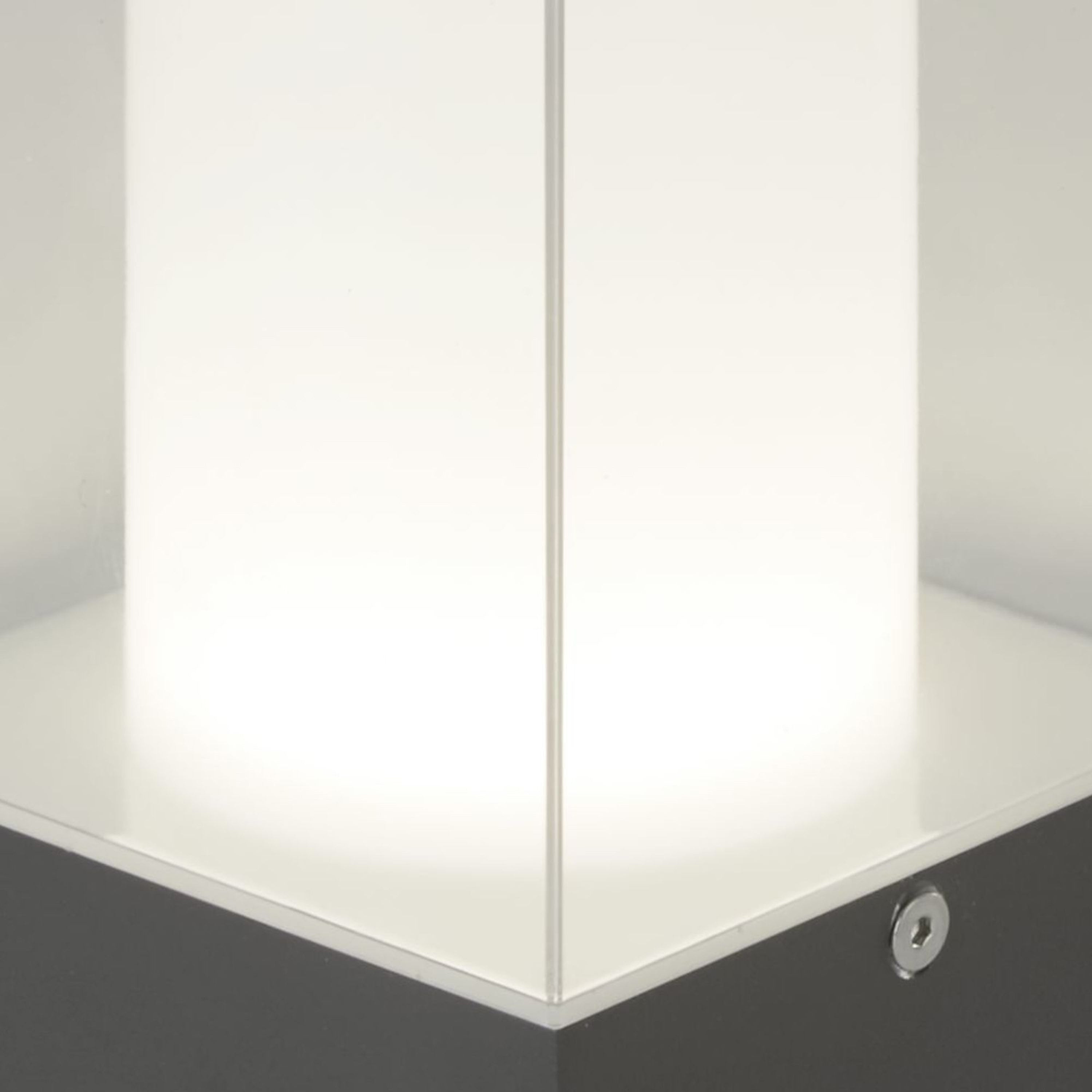 Searchlight Gildart Outdoor Wall light with PIR Sensor - Grey & Clear - IP44