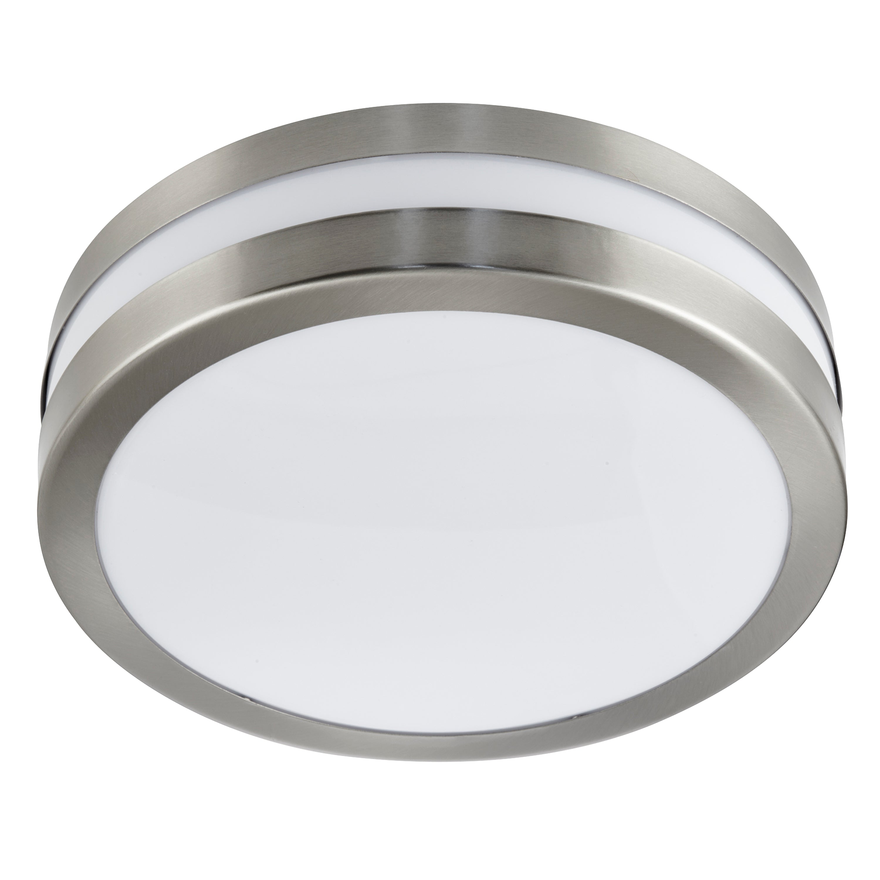 Searchlight Nestor 2 Light LED Outdoor & Porch Light - Stainless Steel - IP44