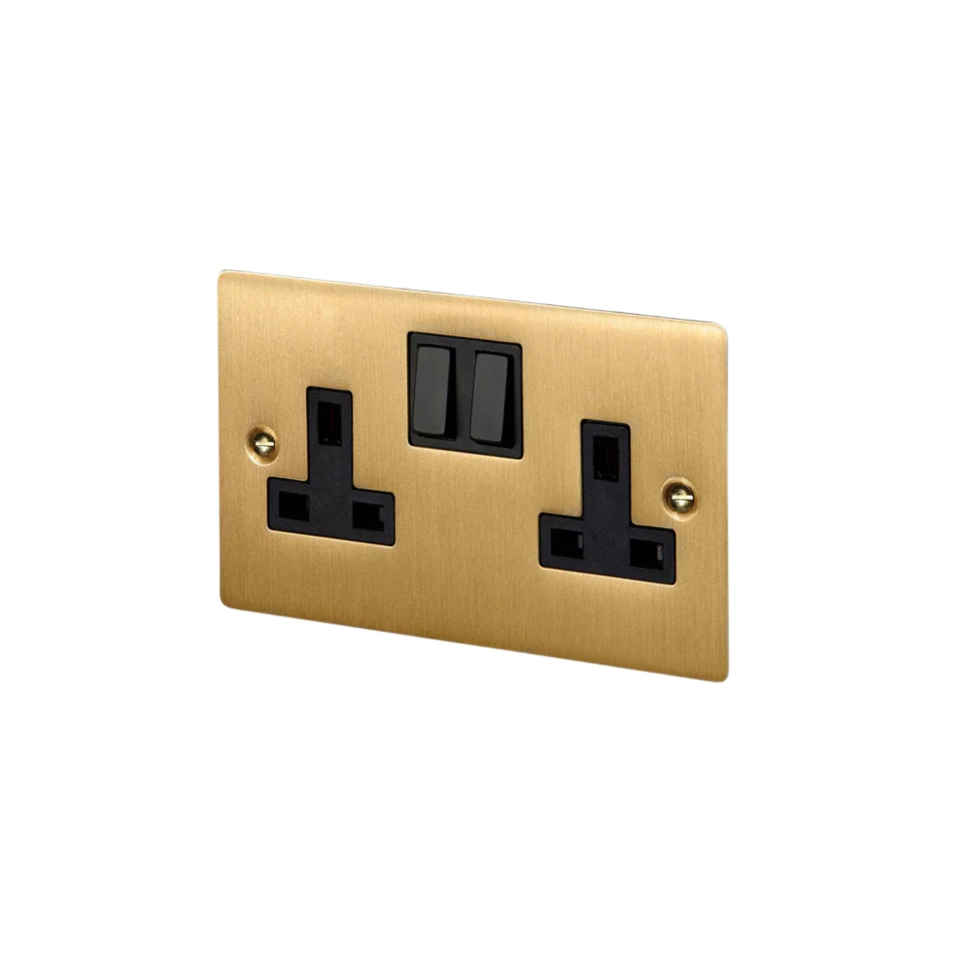 Buster + Punch 2G UK Double Plug Socket