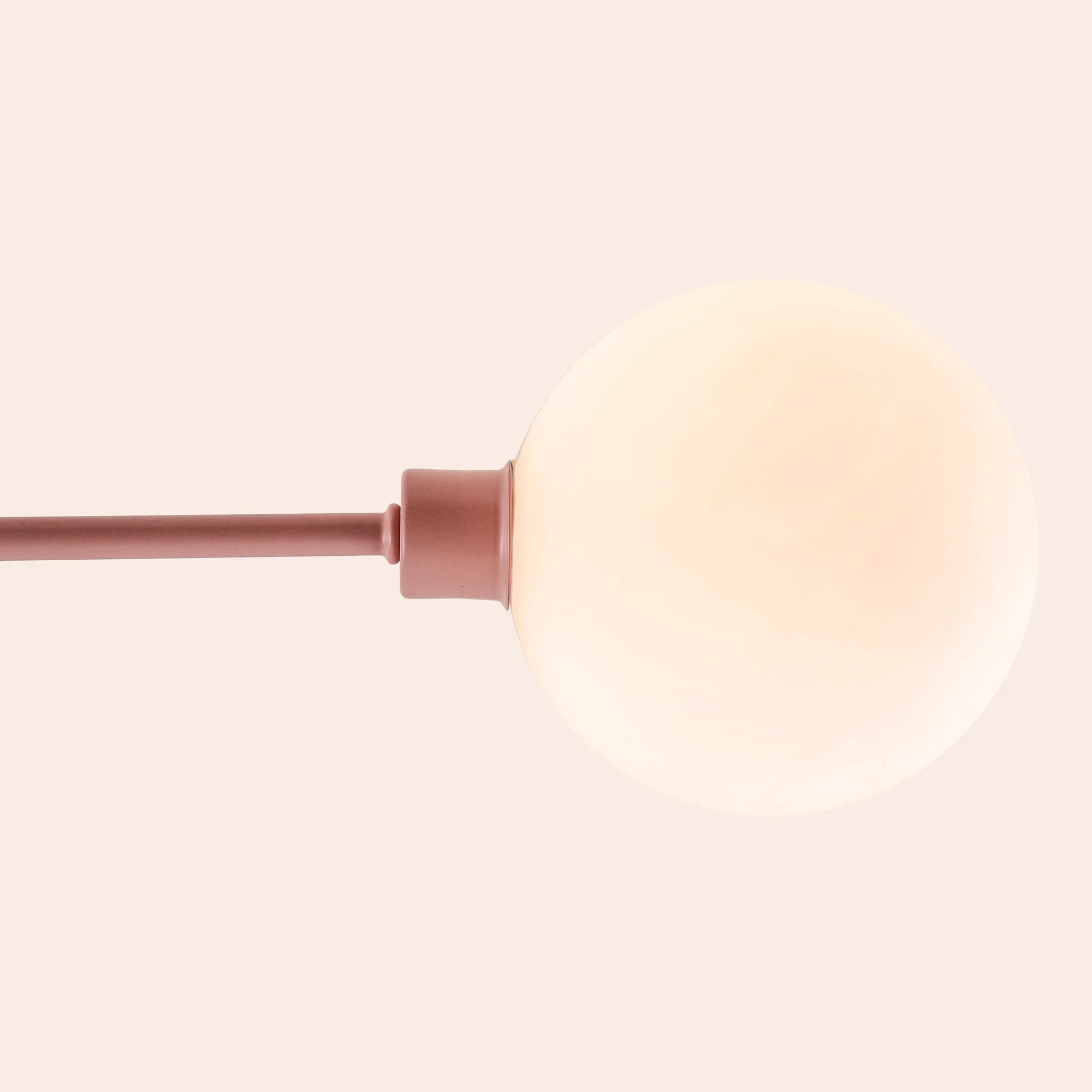 houseof. Flush 3 Light Ceiling Light - Pink