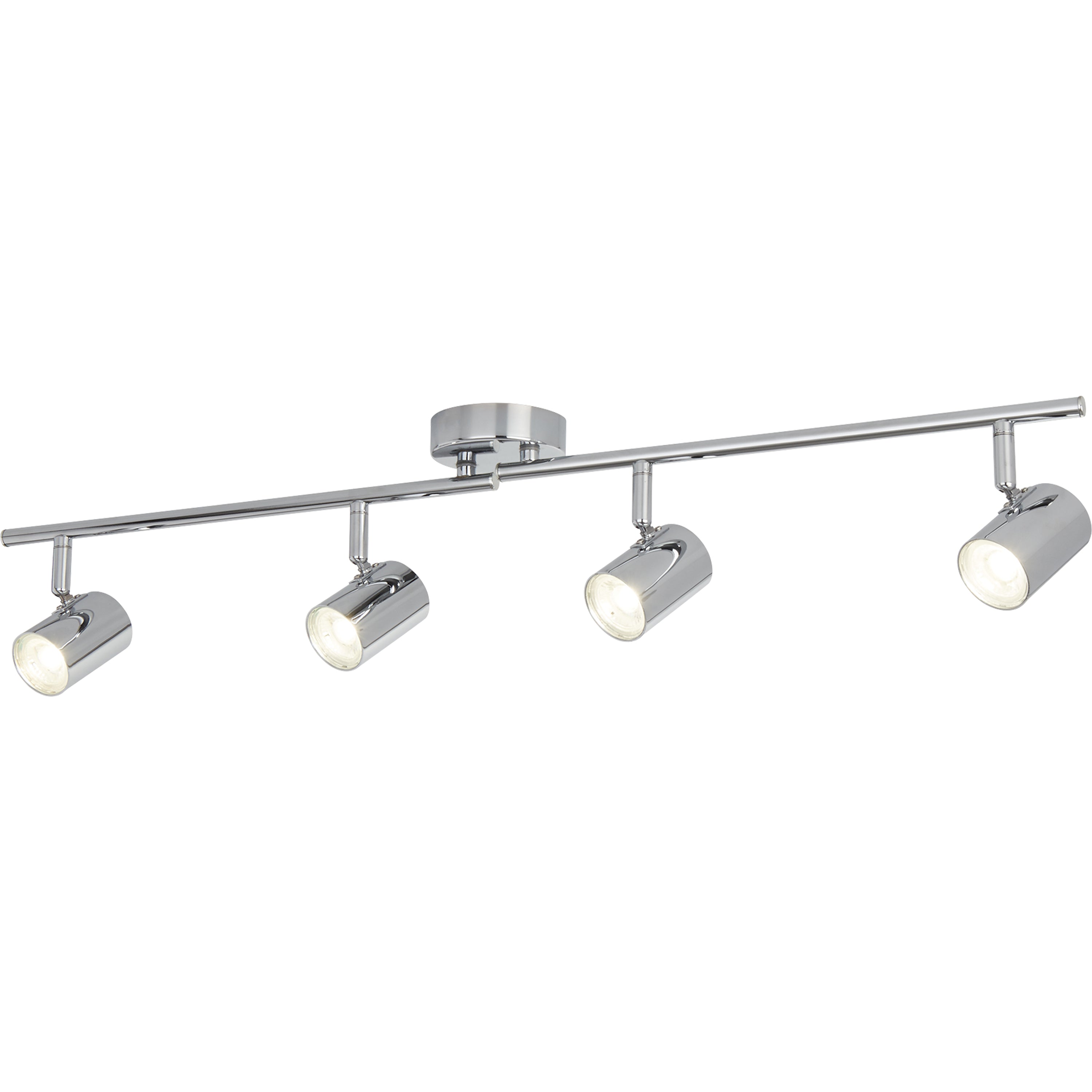Searchlight Redfern 4 Light Cylinder Head Split Bar, Chrome