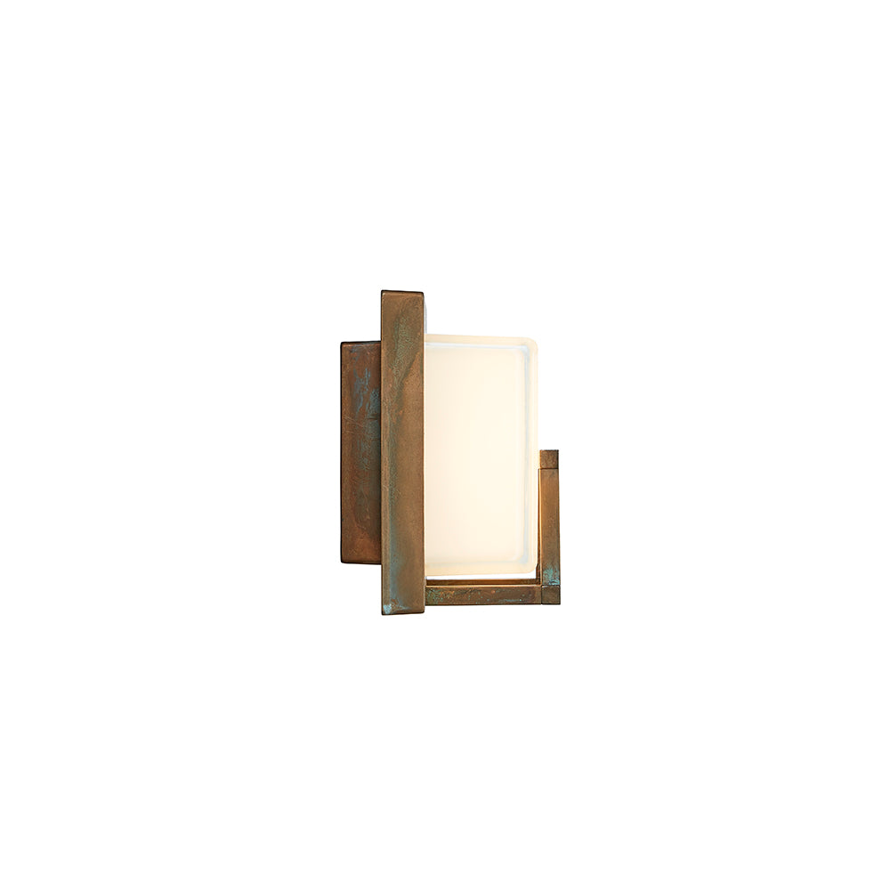 Moretti Luce Ice Cubic Square LED Wall Lamp - Central Square