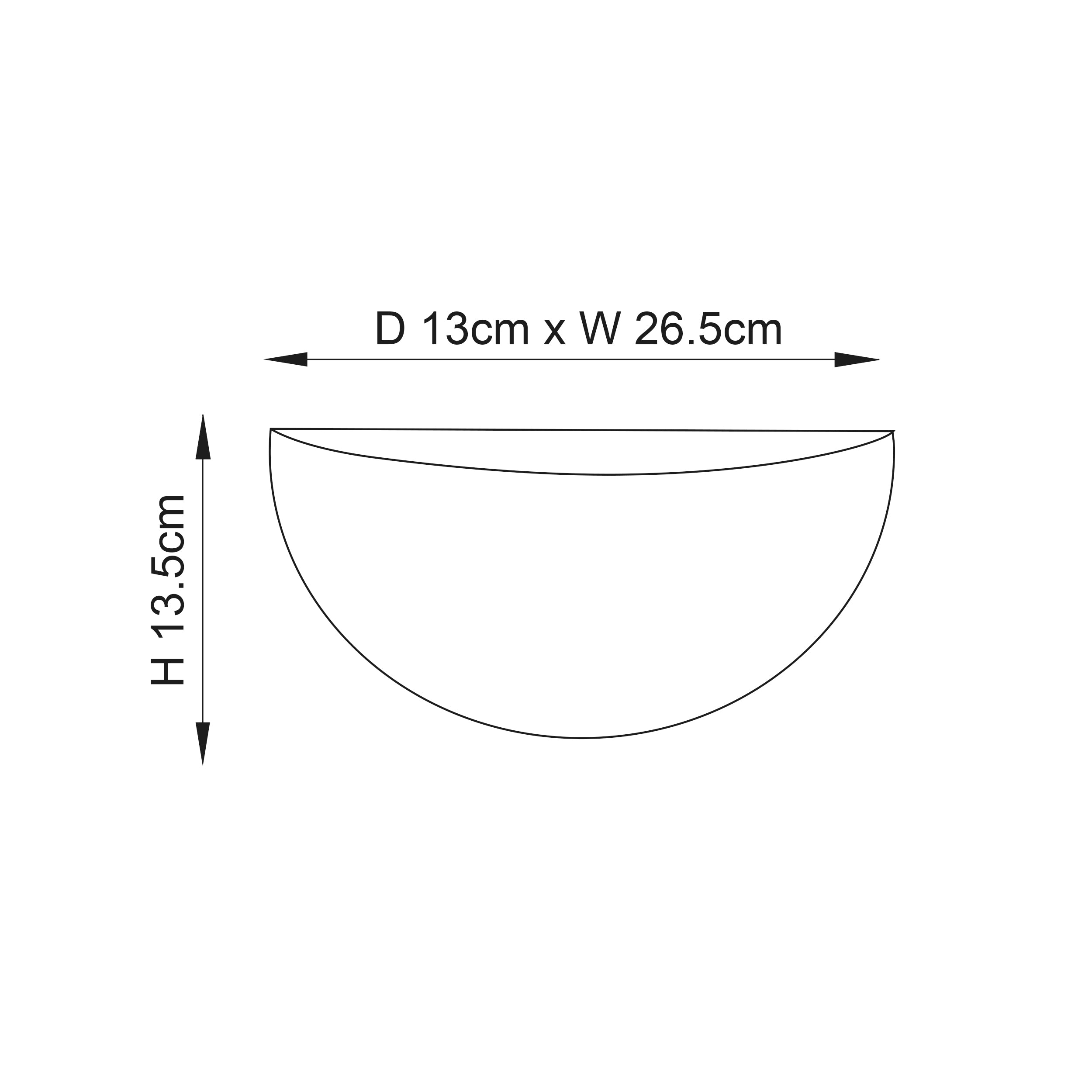 Endon Pride 1 Light Wall - Unglazed Ceramic
