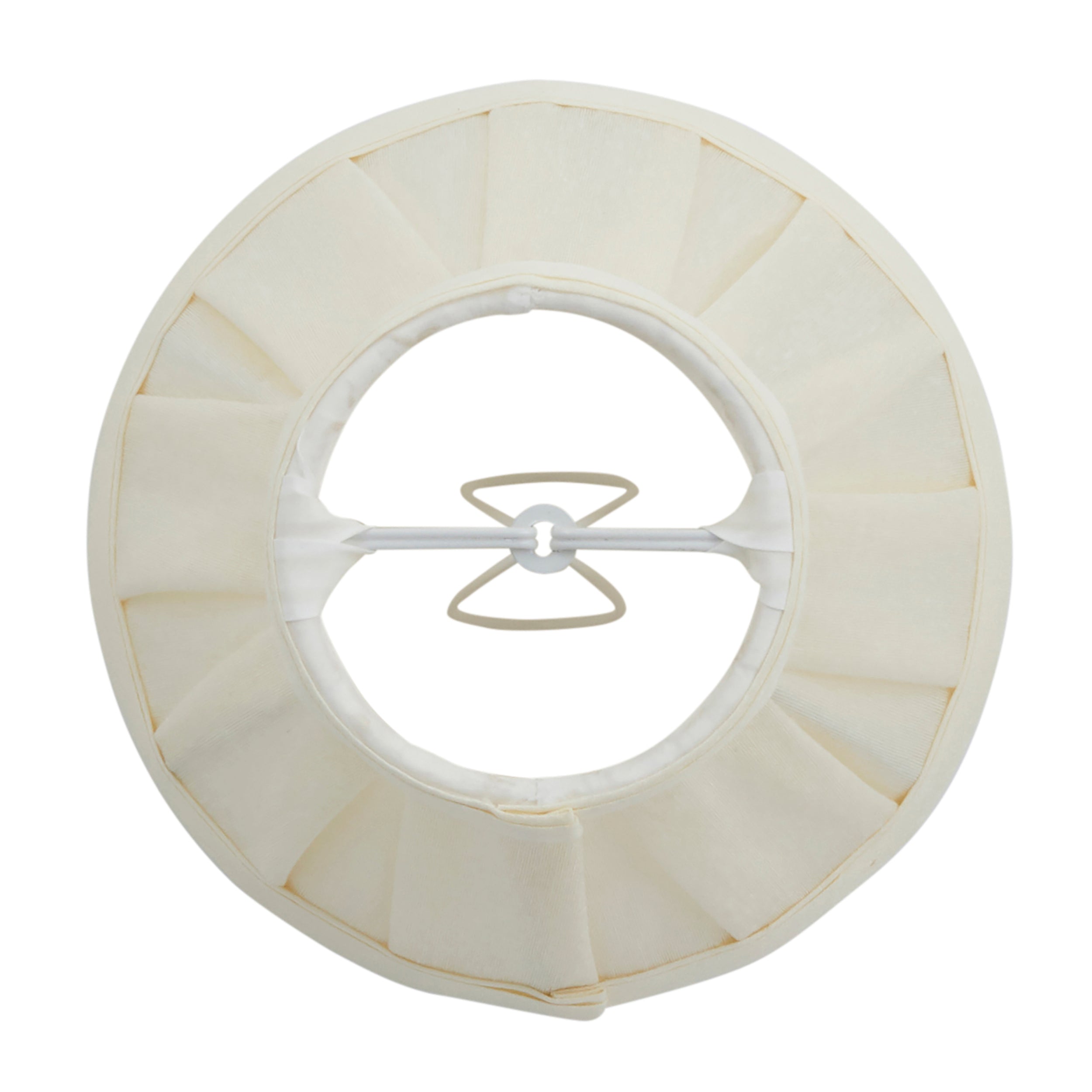 Endon Carla 6" Tapered Cylinder Single Light Shade - Cream Fabric - Shade Only