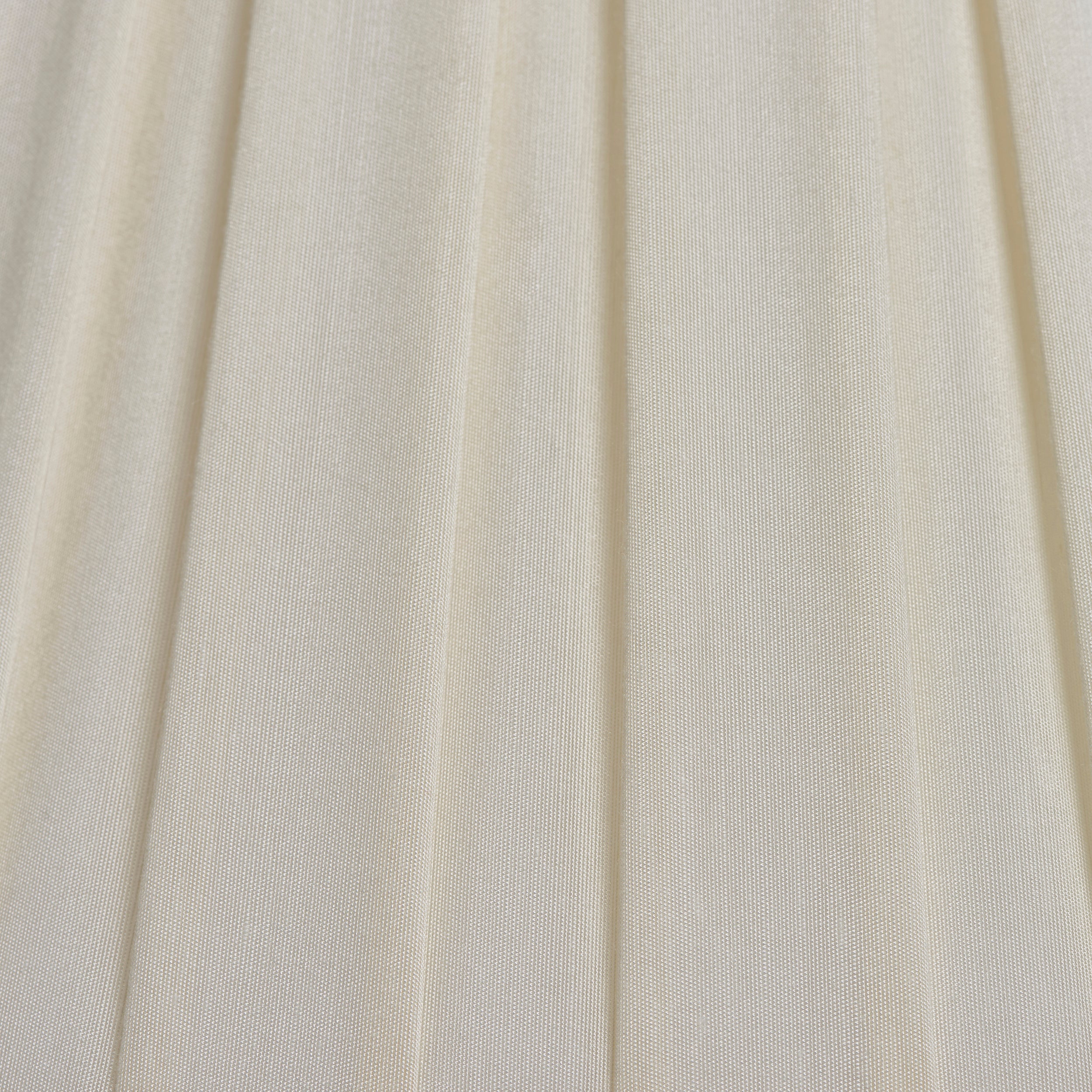 Endon Carla 18" Tapered Cylinder Single Light Shade - Cream Fabric - Shade Only