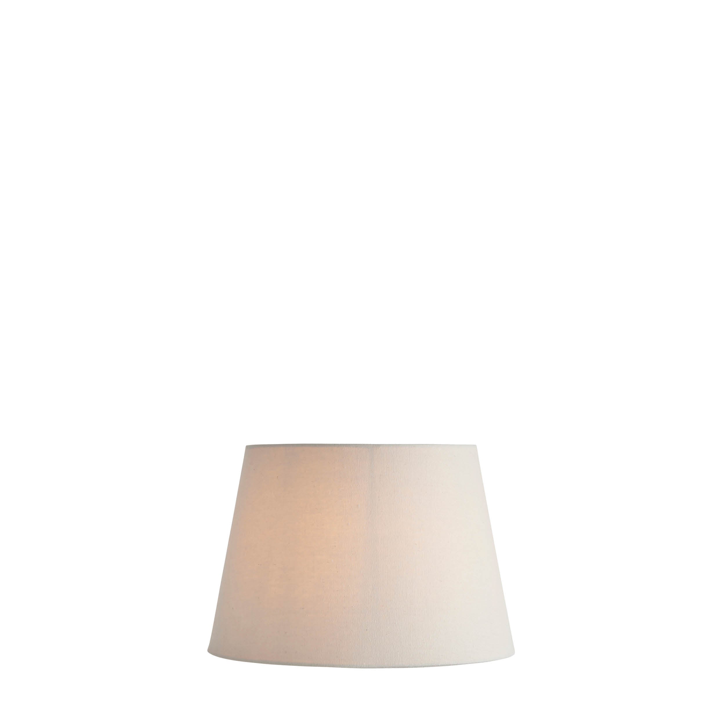 Endon Cici 12" Tapered Cylinder Shade - Ivory - Shade Only