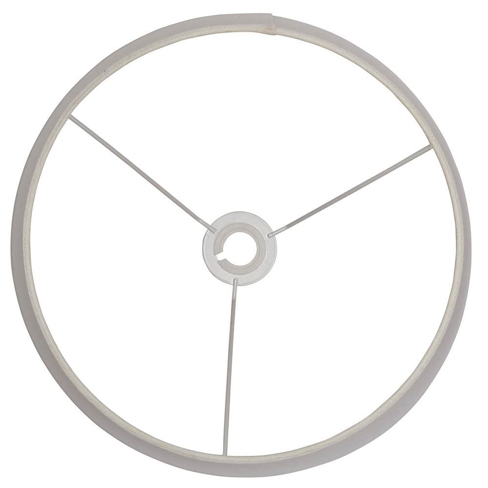 Endon Cici 16" Tapered Cylinder Shade - Ivory - Shade Only