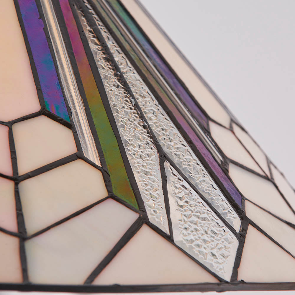 Interiors 1900 Astoria Medium Single Pendant - Tiffany Glass