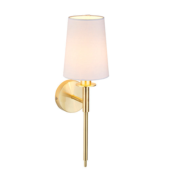 Utopia The Classic Wall Light - Satin Brass