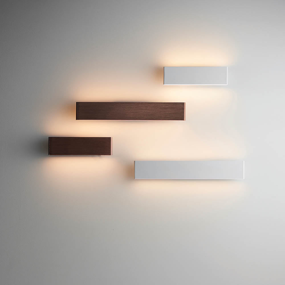 Endon Bodhi Led Wall Fitting - Textured Matt White Paint & Frosted Acrylic - 285mm