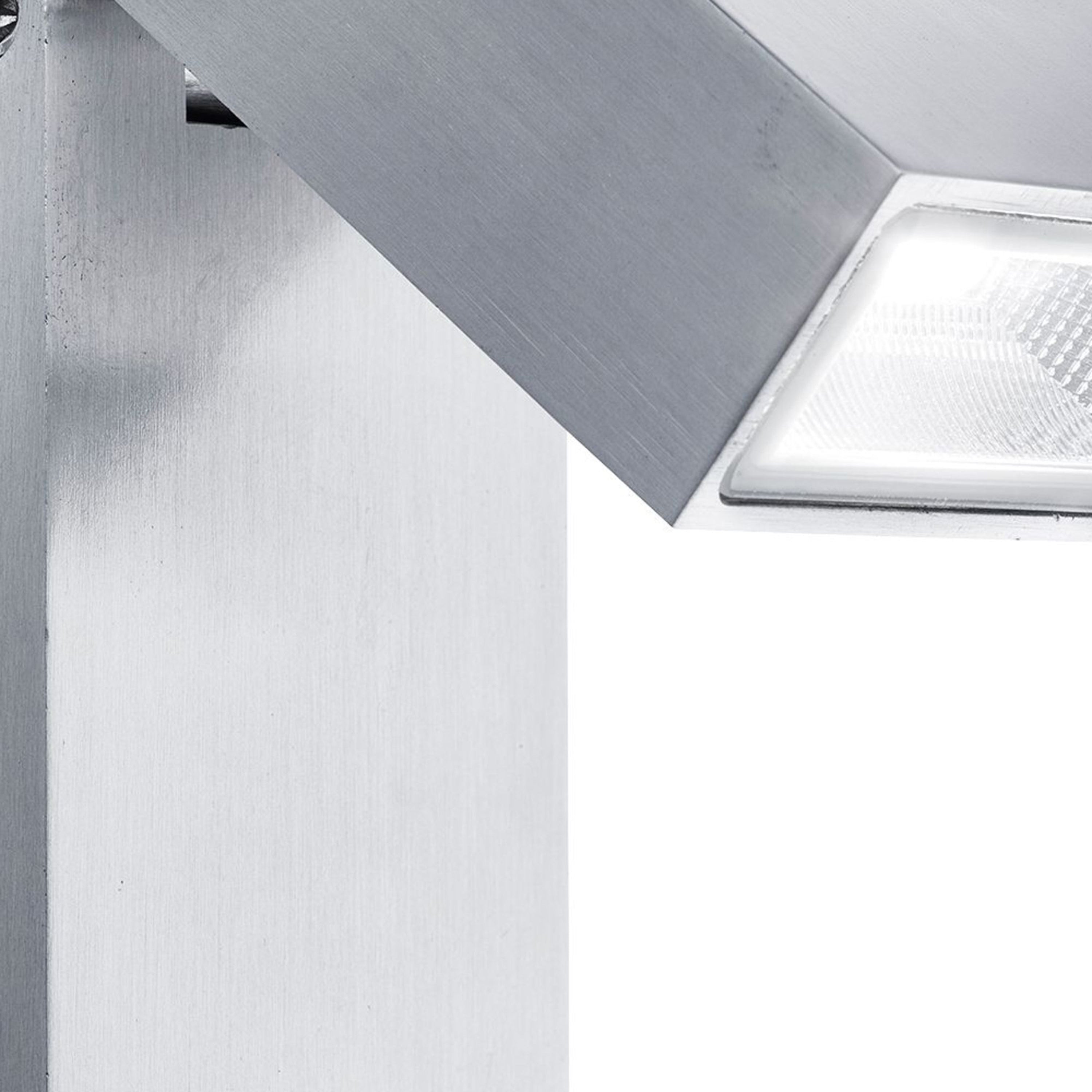 Searchlight Mela LED Outdoor Wall Light with PIR Sensor - Aluminium - IP44