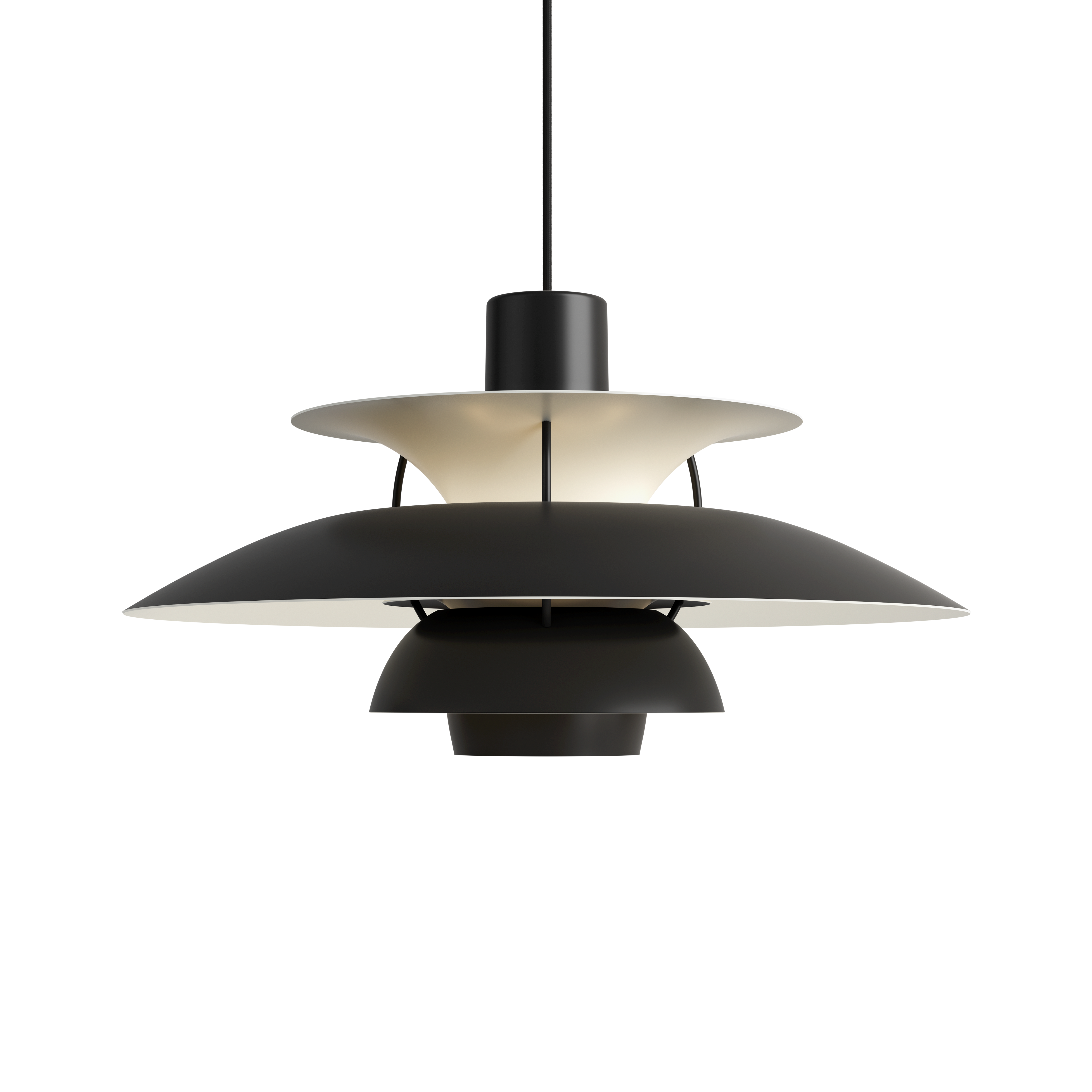 Louis Poulsen PH 5 Pendant Light - Monochrome Collection