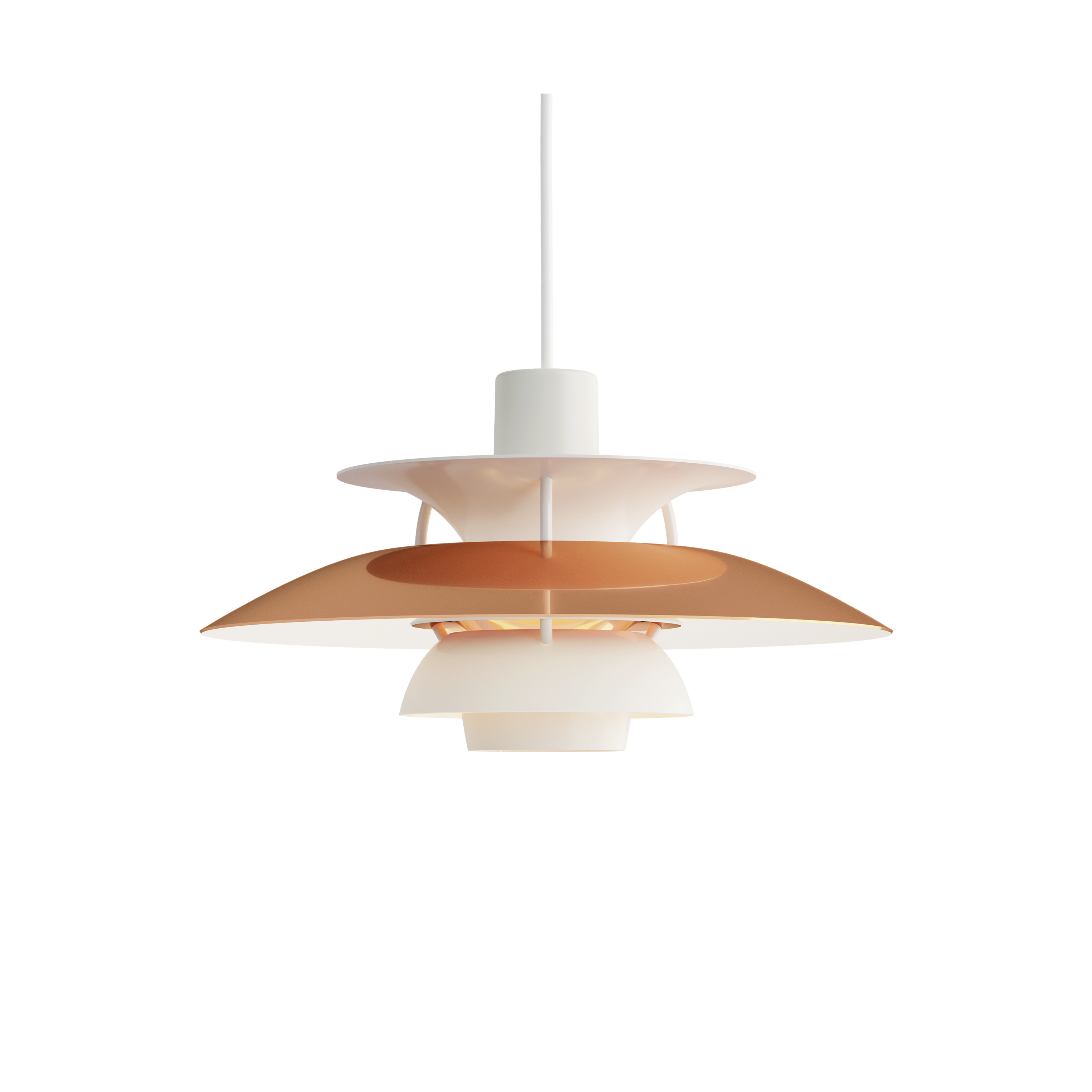 Louis Poulsen PH 5 Mini Pendant Light - Metallic Collection