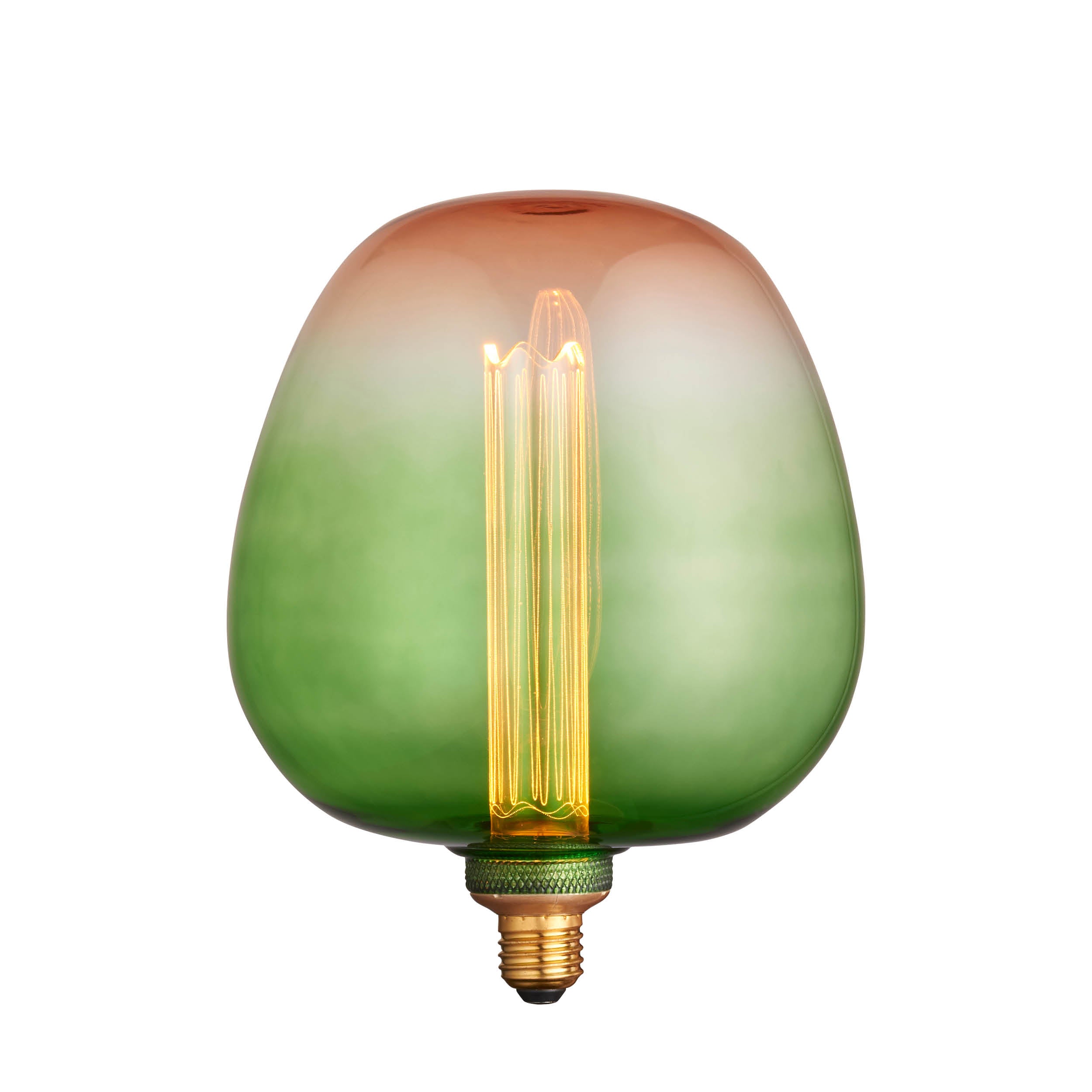 Endon Roves E27 LED 2.8W Anti Glare - 1800K - Non-Dimmable - Green to Pink Ombre