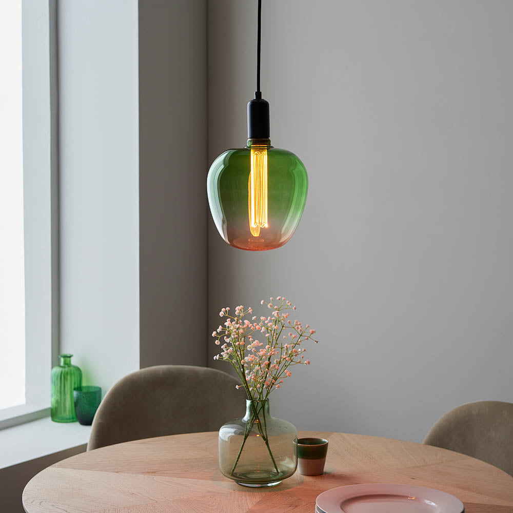 Endon Roves E27 LED 2.8W Anti Glare - 1800K - Non-Dimmable - Green to Pink Ombre