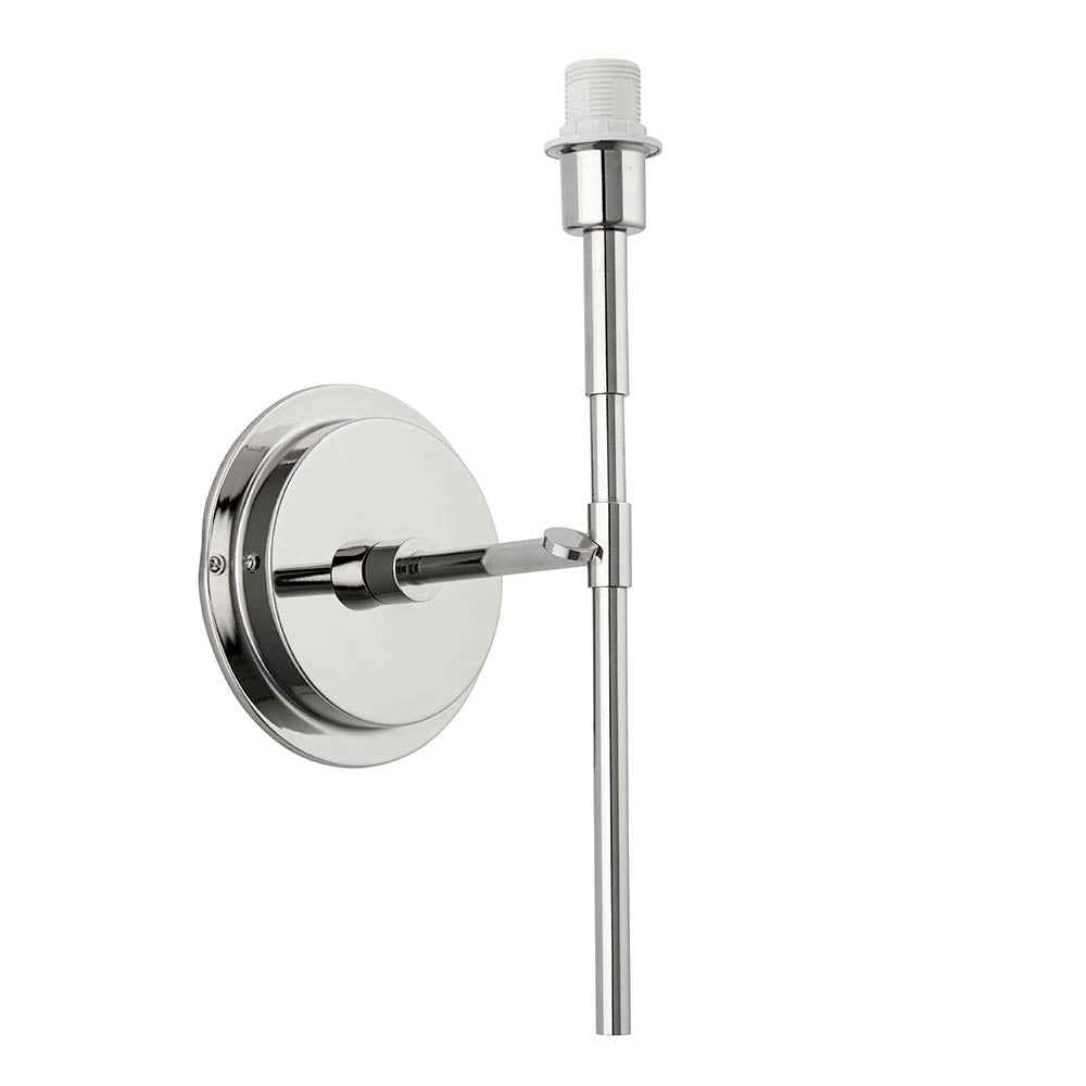 Endon Rennes Single Light Wall - Polished Nickel (No Shade)