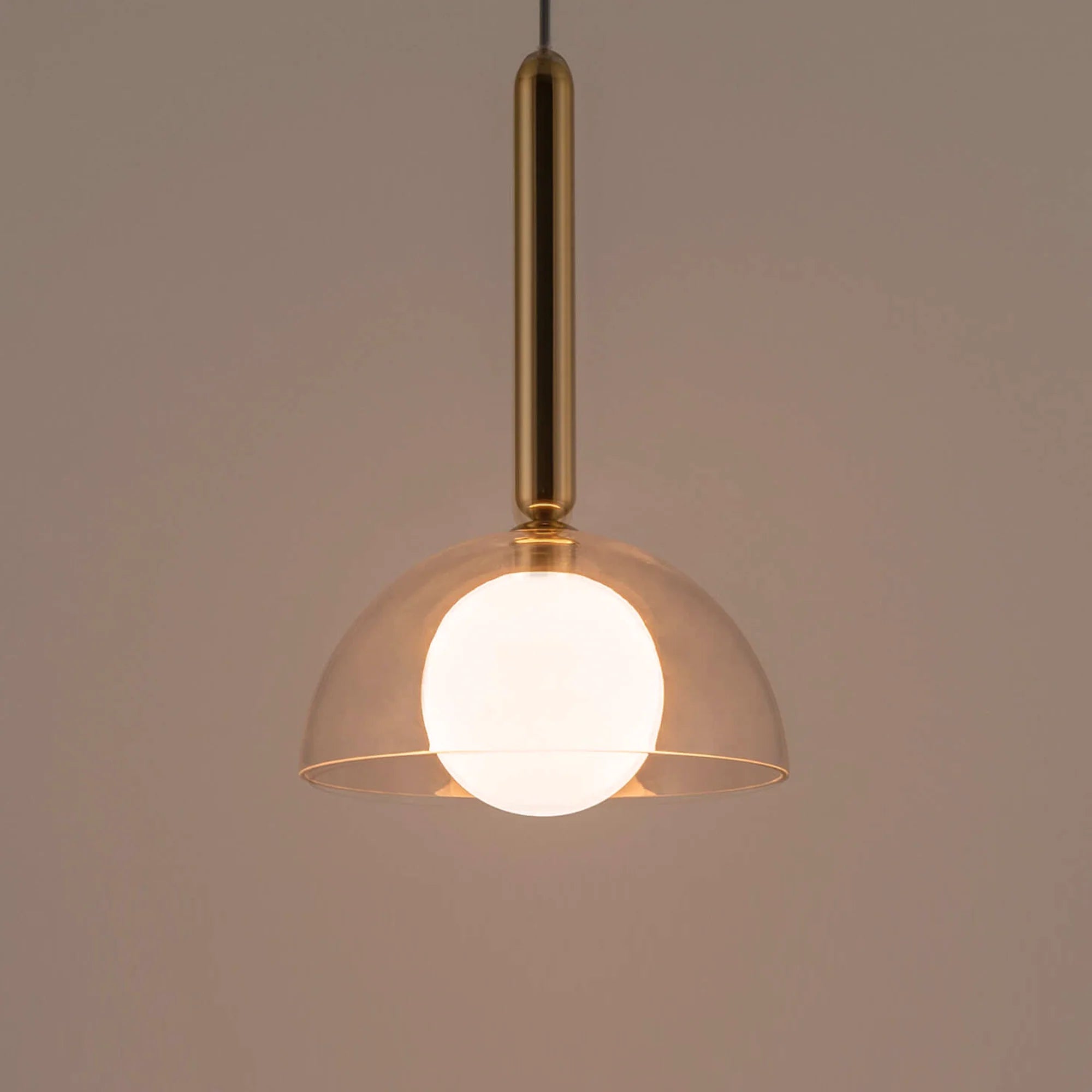 houseof. Dome Ceiling Light - Clear Glass