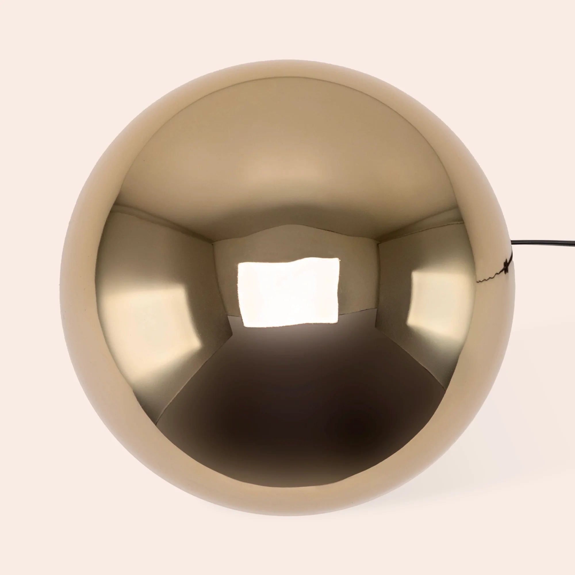 houseof. Mushroom Dome Table Lamp - Brass