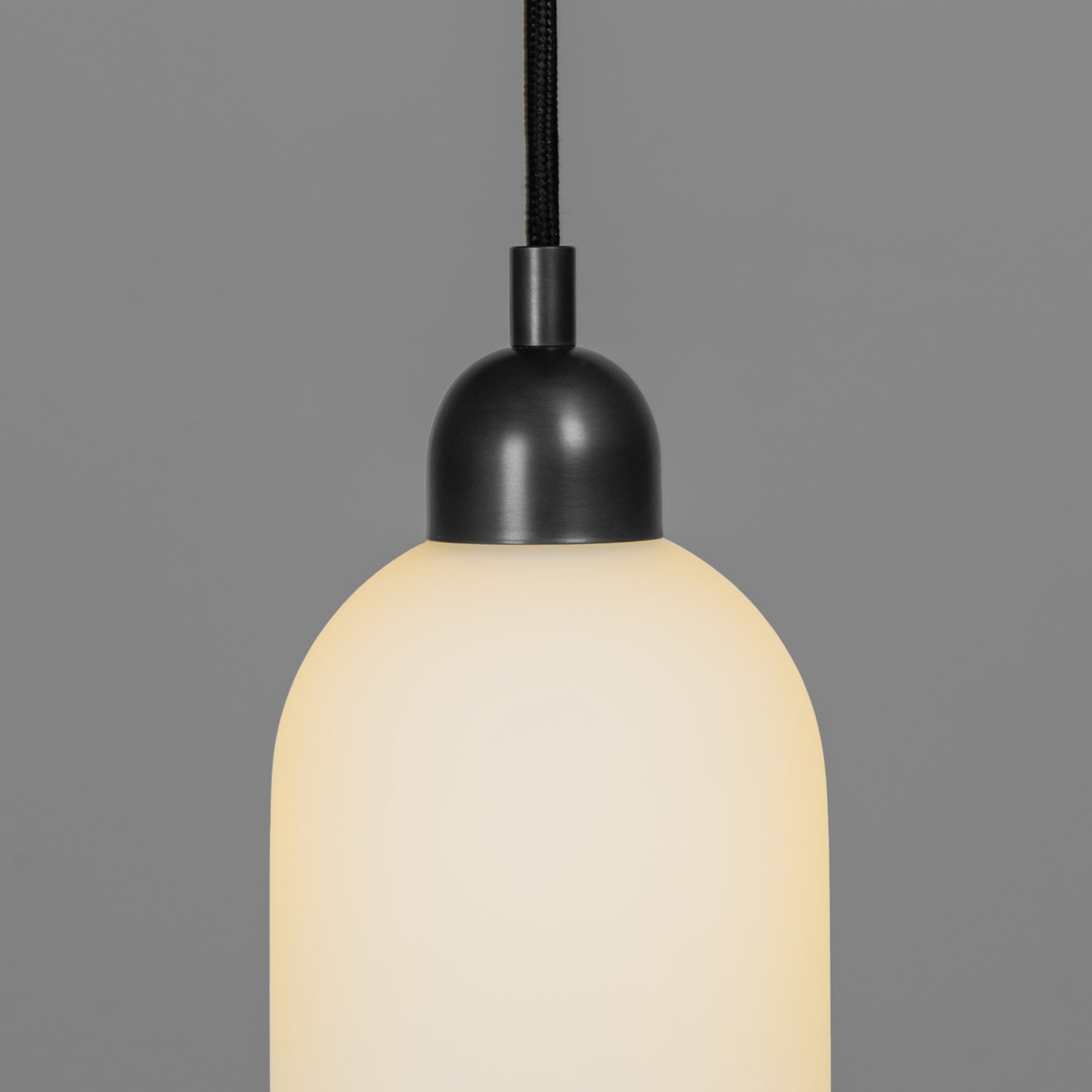 Schwung Odyssey Cluster 13 Light Chandelier - Opal Mat Glass