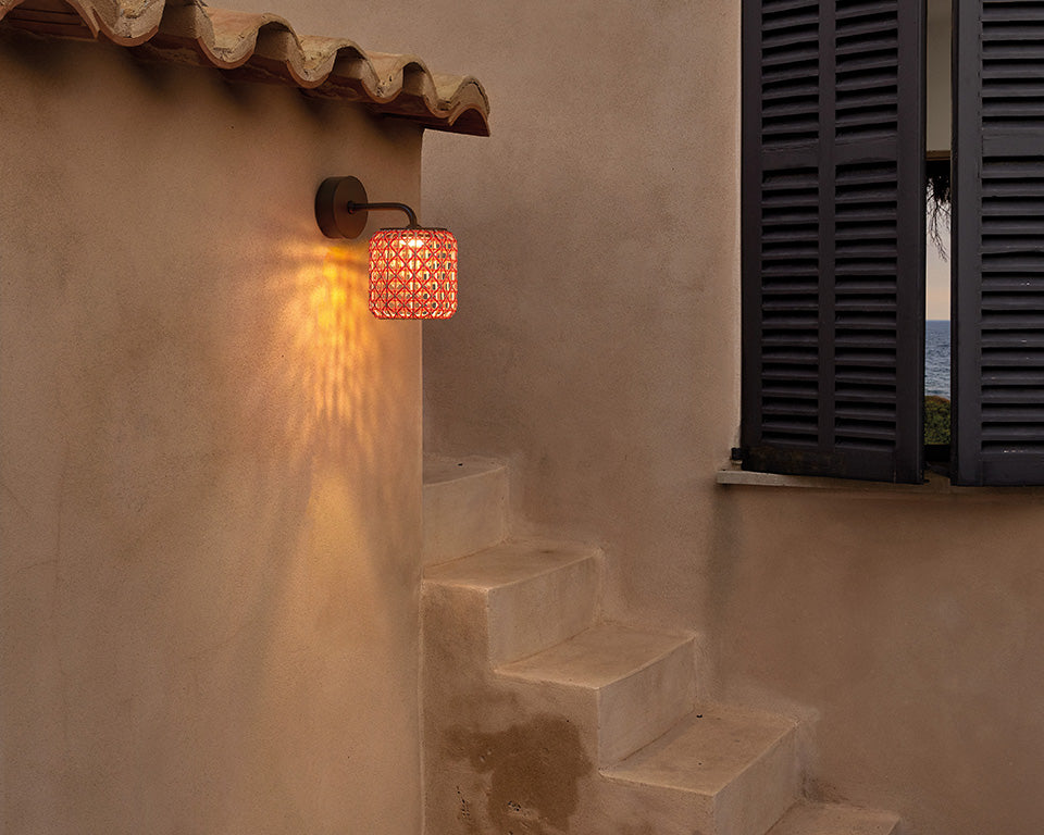 Bover Nans A/01 Small Outdoor Wall Light