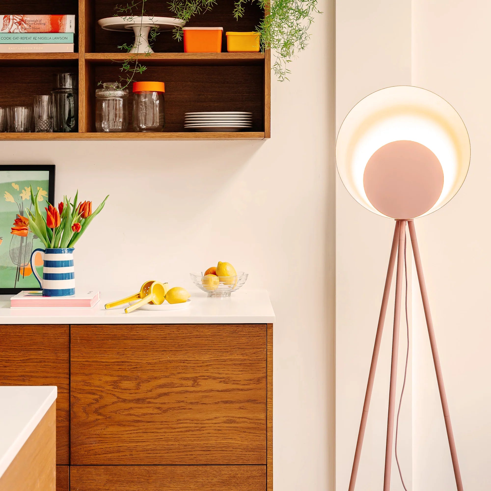 houseof. Diffuser Floor Lamp - Pink