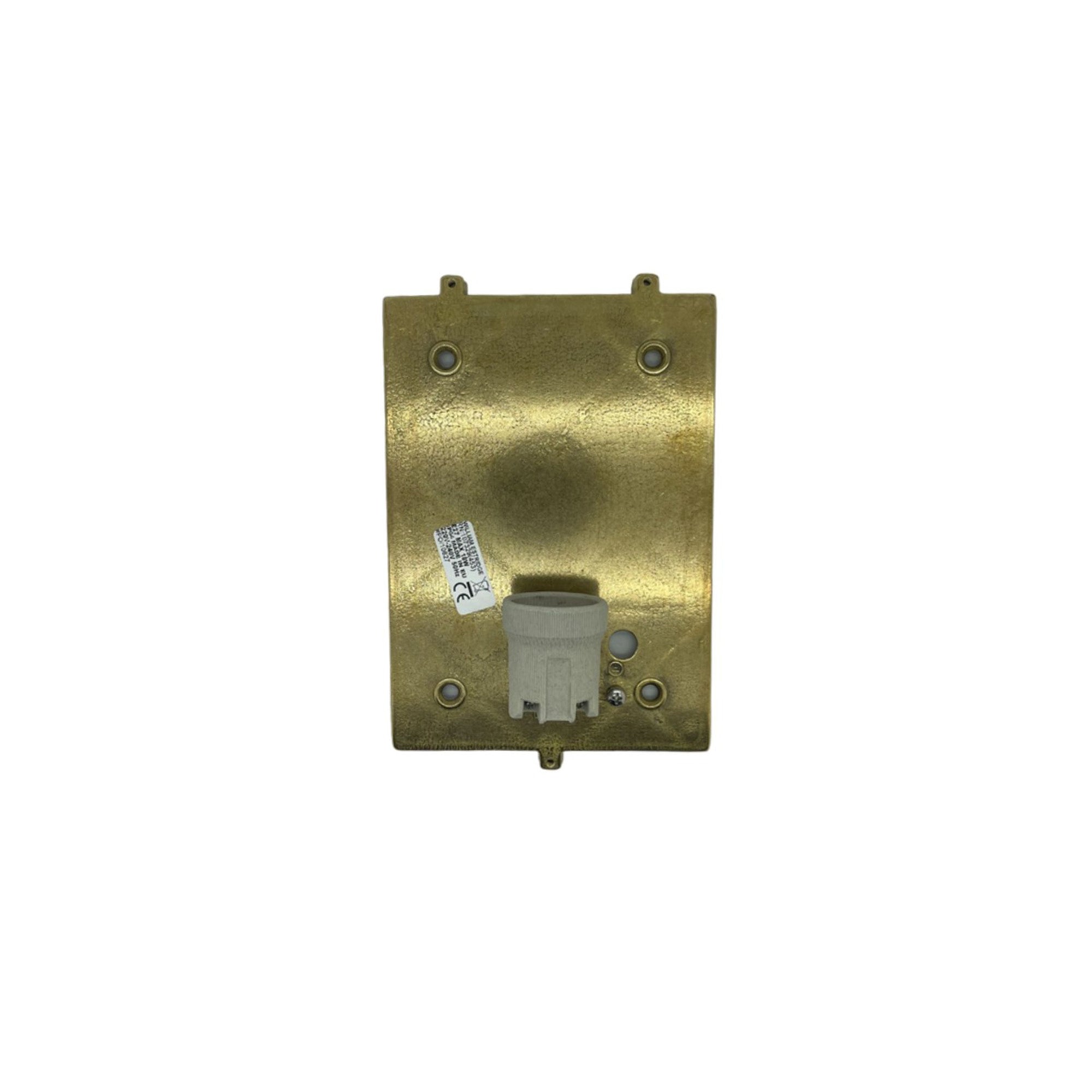 Navigator Cargo Wall Light - Raw Brass