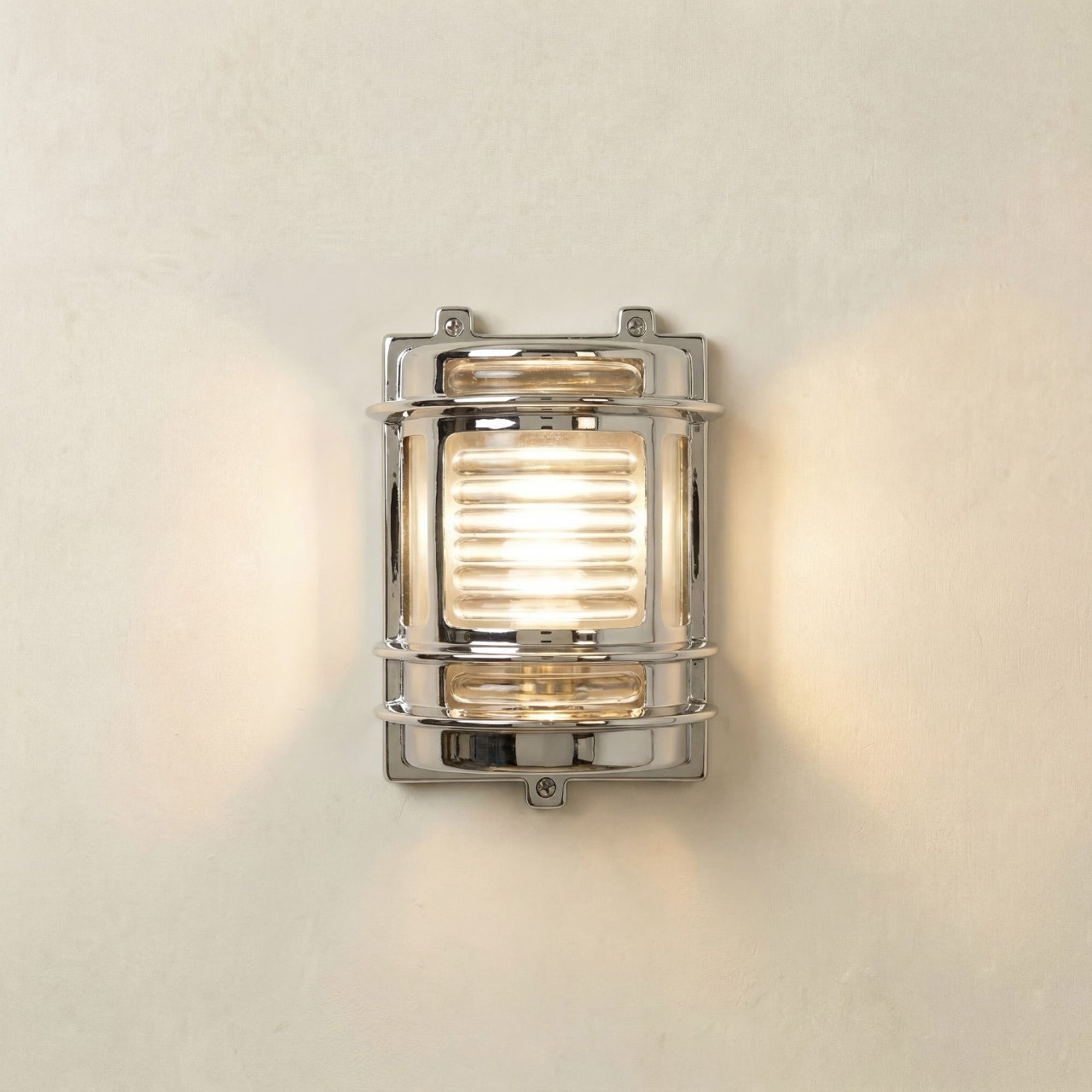 Navigator Cargo Wall Light - Mirror Nickel