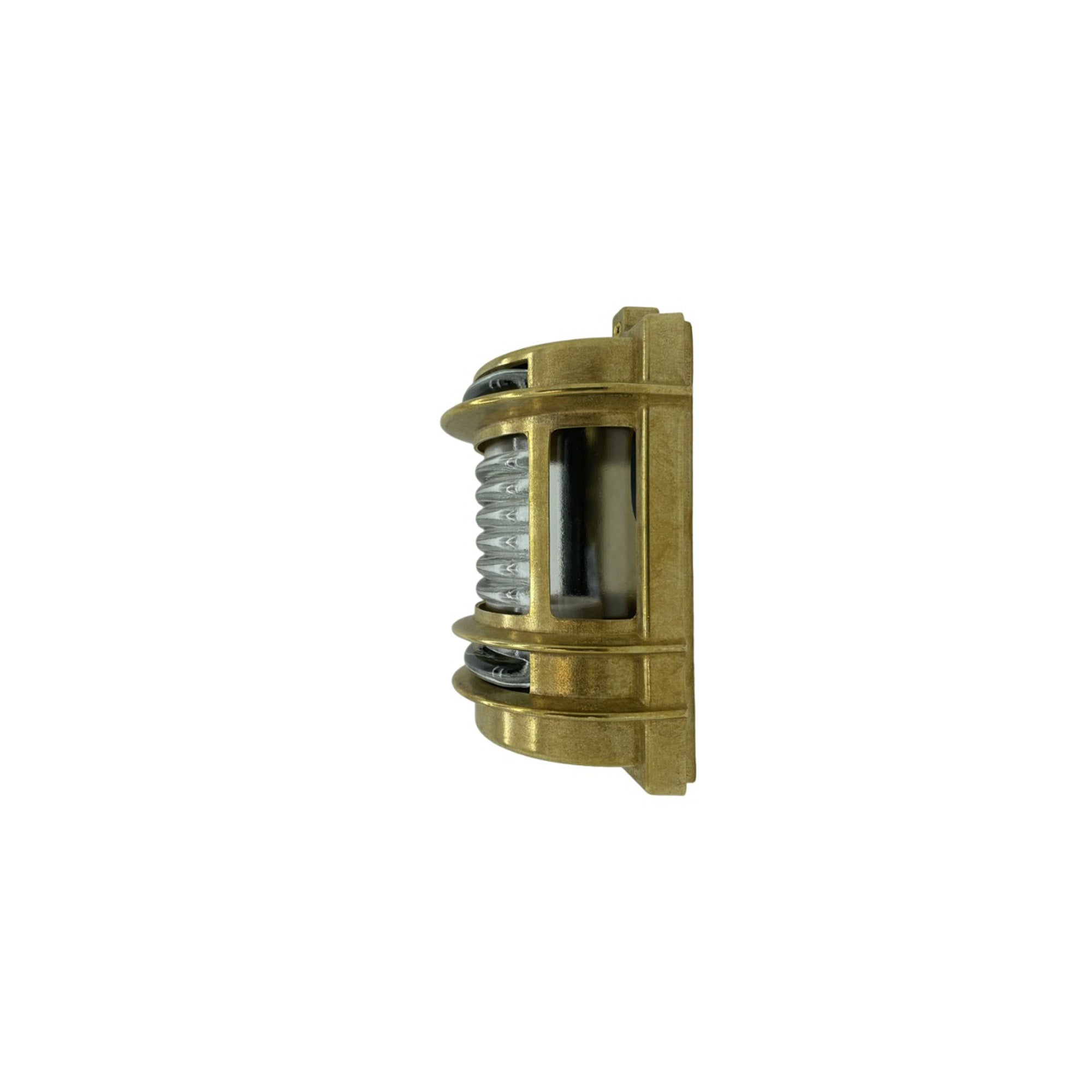 Navigator Cargo Wall Light - Raw Brass